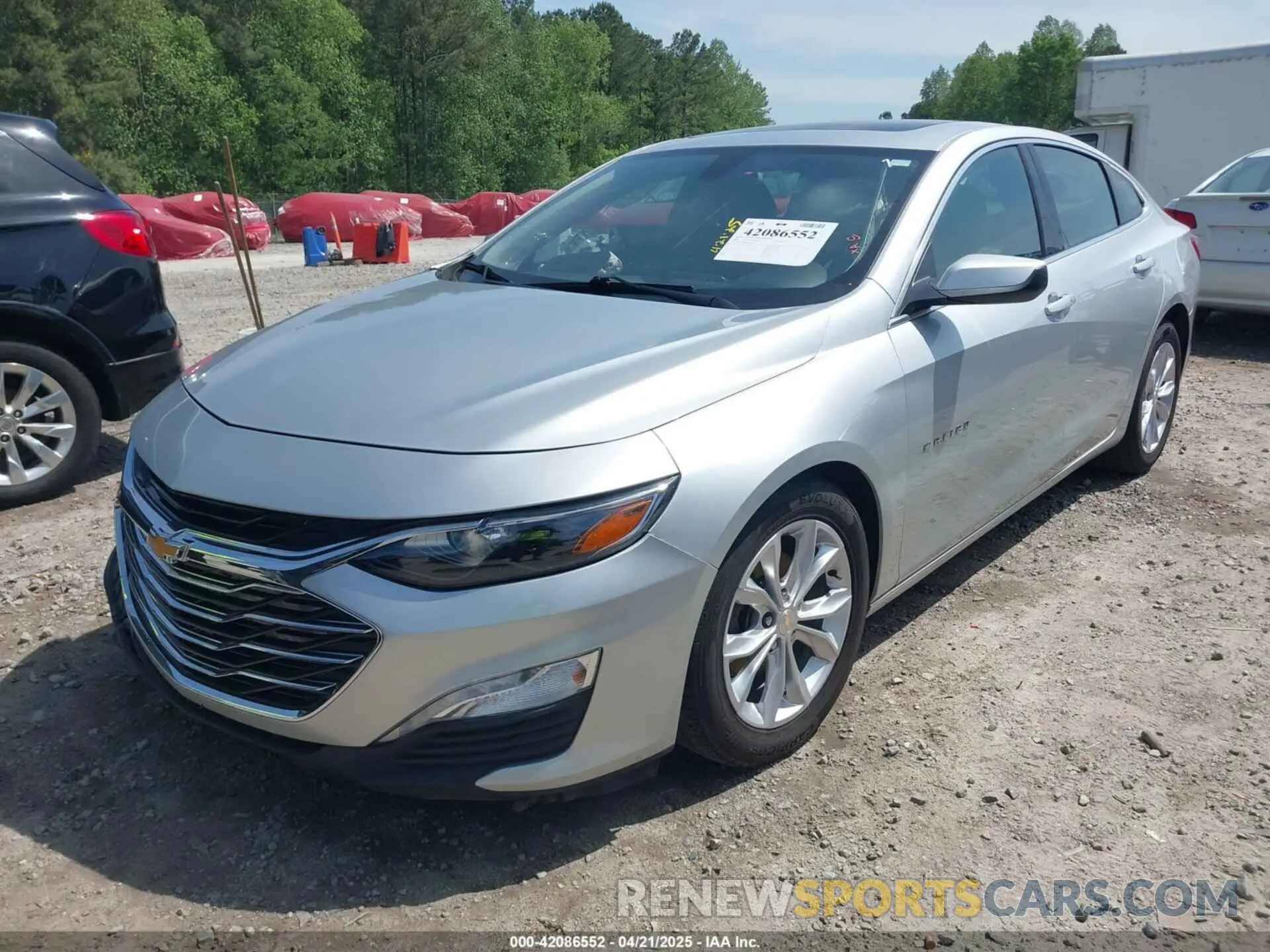 2 Photograph of a damaged car 1G1ZD5ST4NF117027 CHEVROLET MALIBU 2022