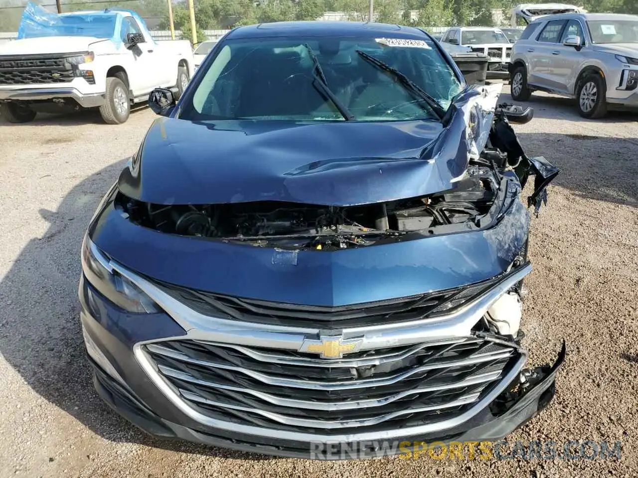 5 Photograph of a damaged car 1G1ZD5ST4NF121773 CHEVROLET MALIBU 2022