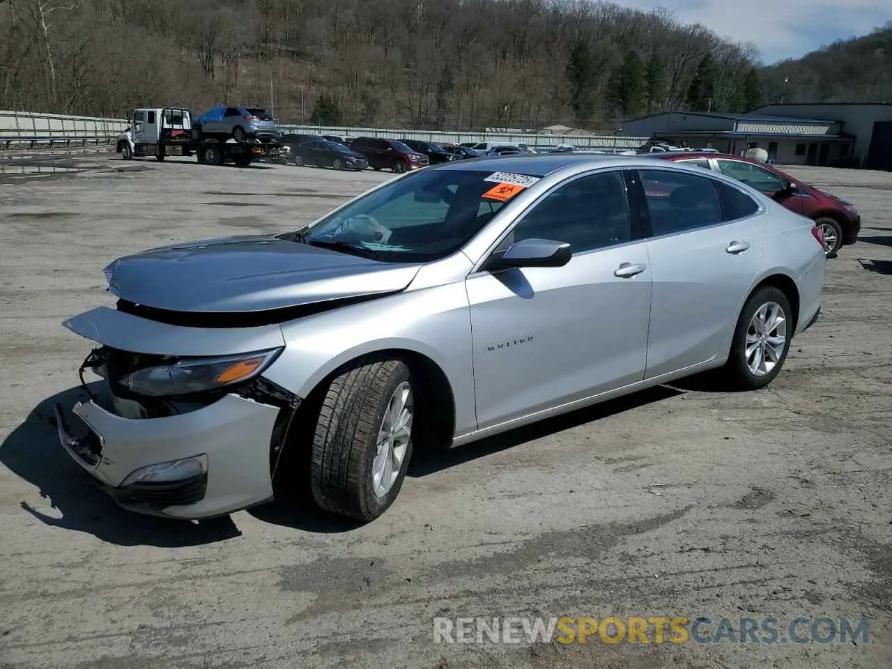 1 Photograph of a damaged car 1G1ZD5ST4NF125712 CHEVROLET MALIBU 2022