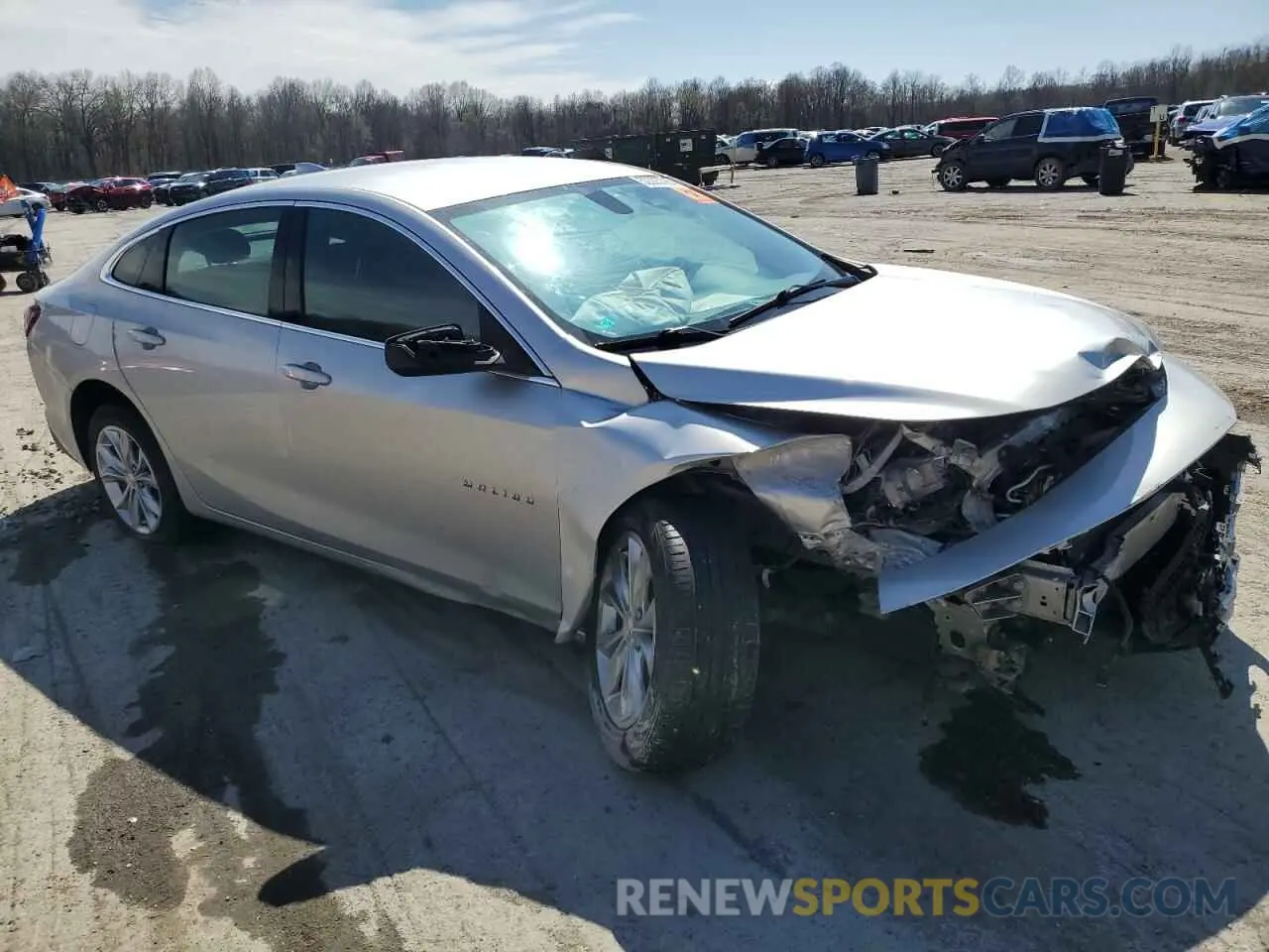 4 Photograph of a damaged car 1G1ZD5ST4NF125712 CHEVROLET MALIBU 2022