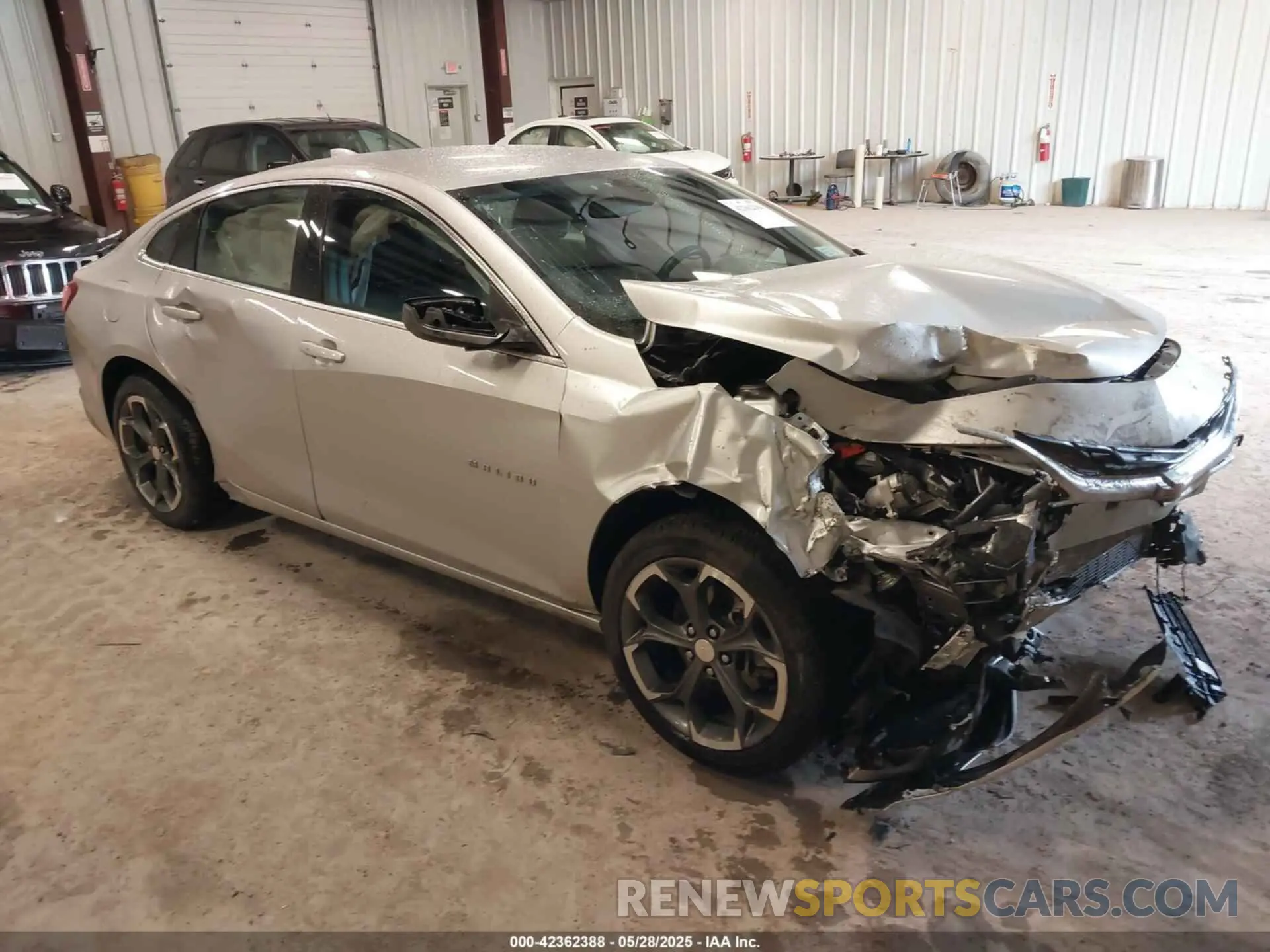 1 Photograph of a damaged car 1G1ZD5ST4NF126410 CHEVROLET MALIBU 2022