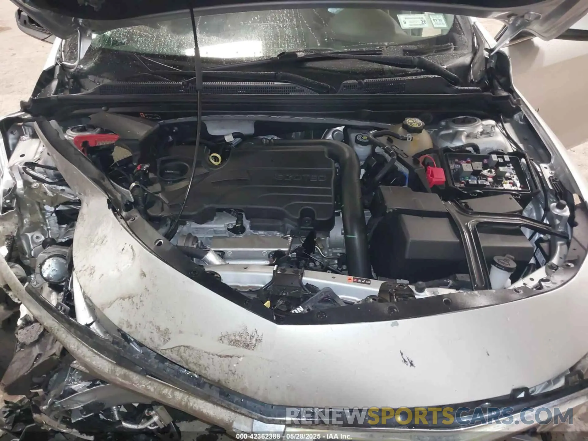 10 Photograph of a damaged car 1G1ZD5ST4NF126410 CHEVROLET MALIBU 2022