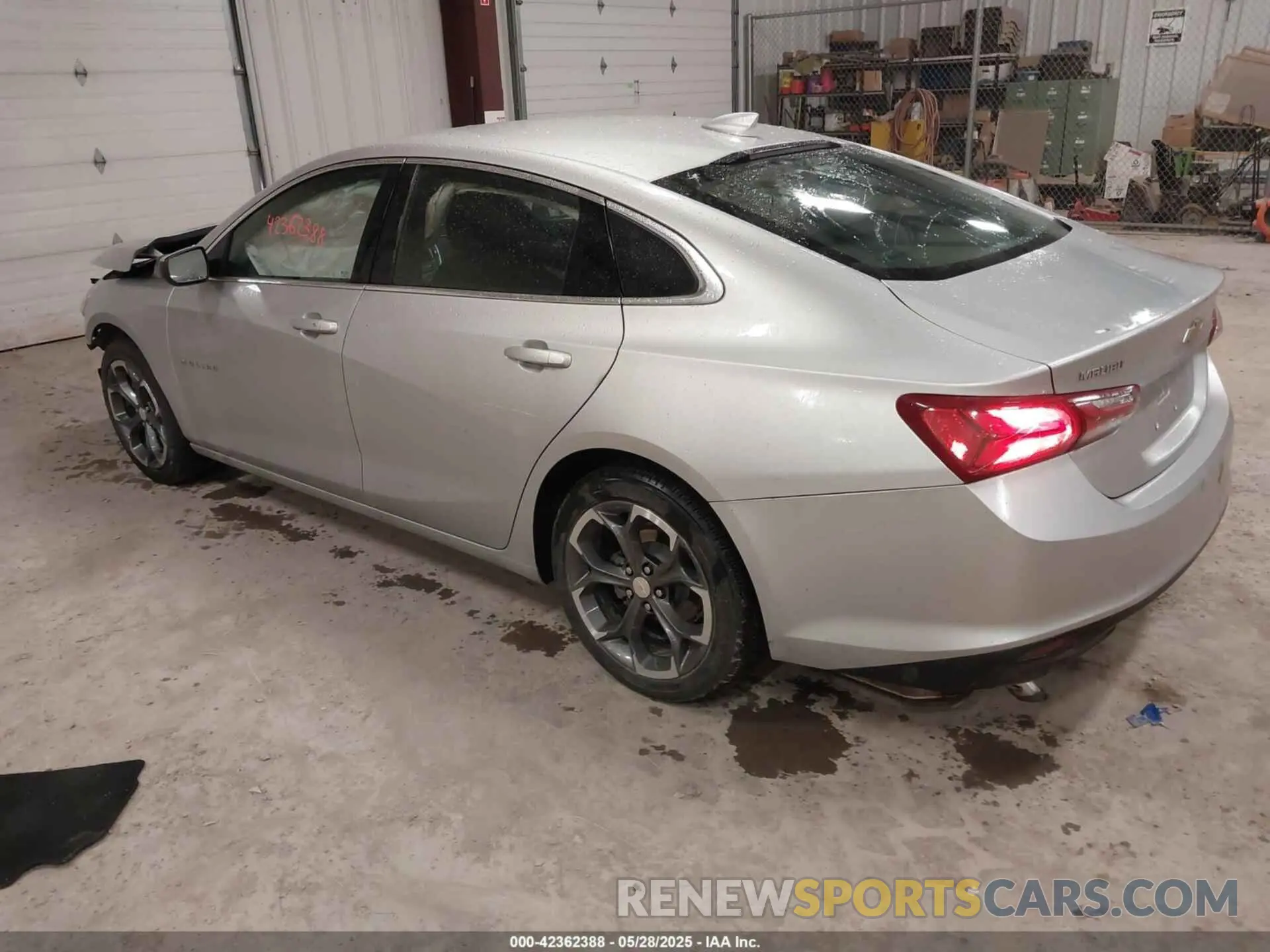 3 Photograph of a damaged car 1G1ZD5ST4NF126410 CHEVROLET MALIBU 2022