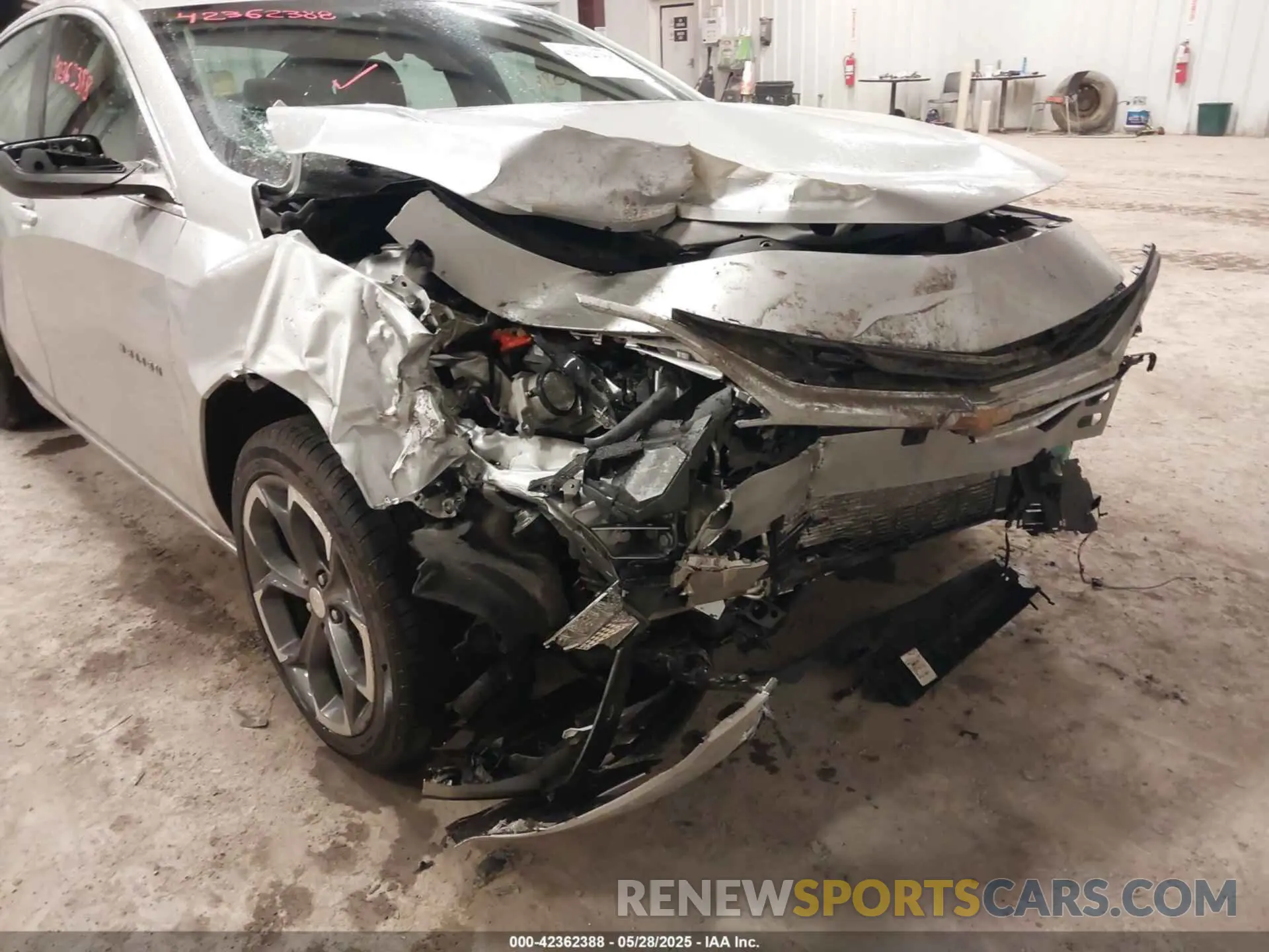 6 Photograph of a damaged car 1G1ZD5ST4NF126410 CHEVROLET MALIBU 2022