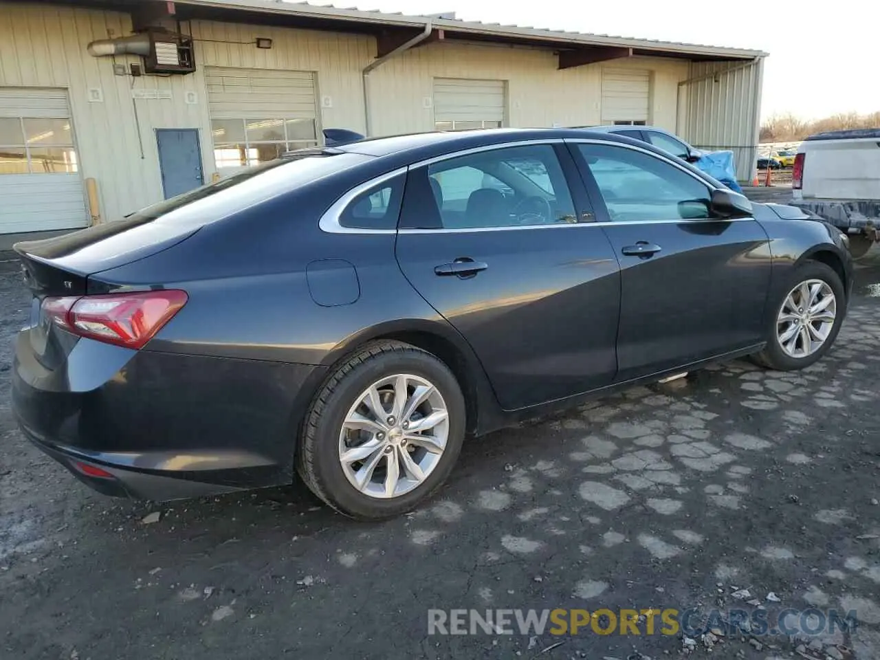 3 Photograph of a damaged car 1G1ZD5ST4NF127704 CHEVROLET MALIBU 2022