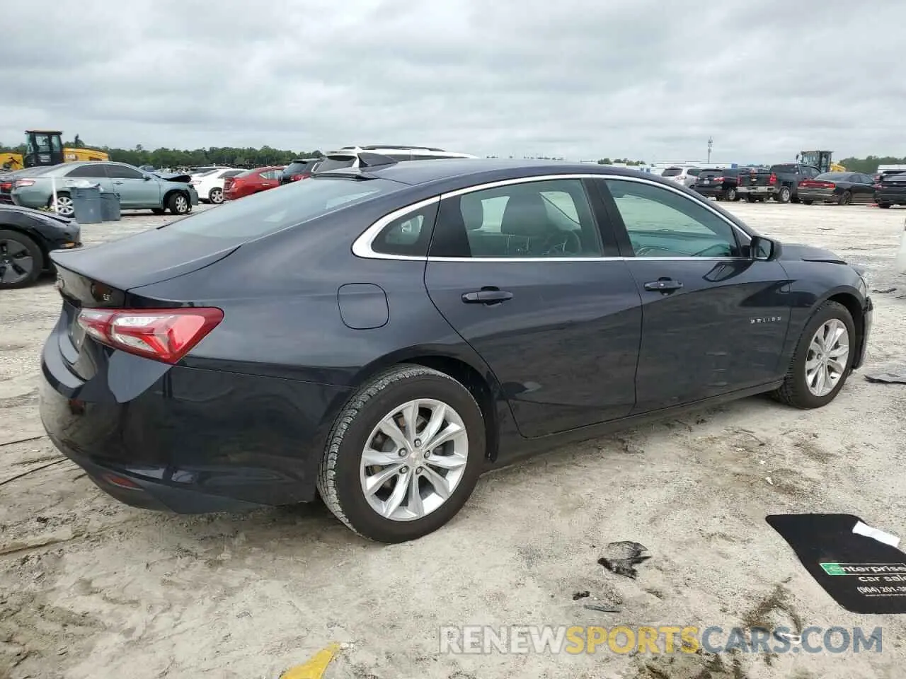 3 Photograph of a damaged car 1G1ZD5ST4NF130229 CHEVROLET MALIBU 2022