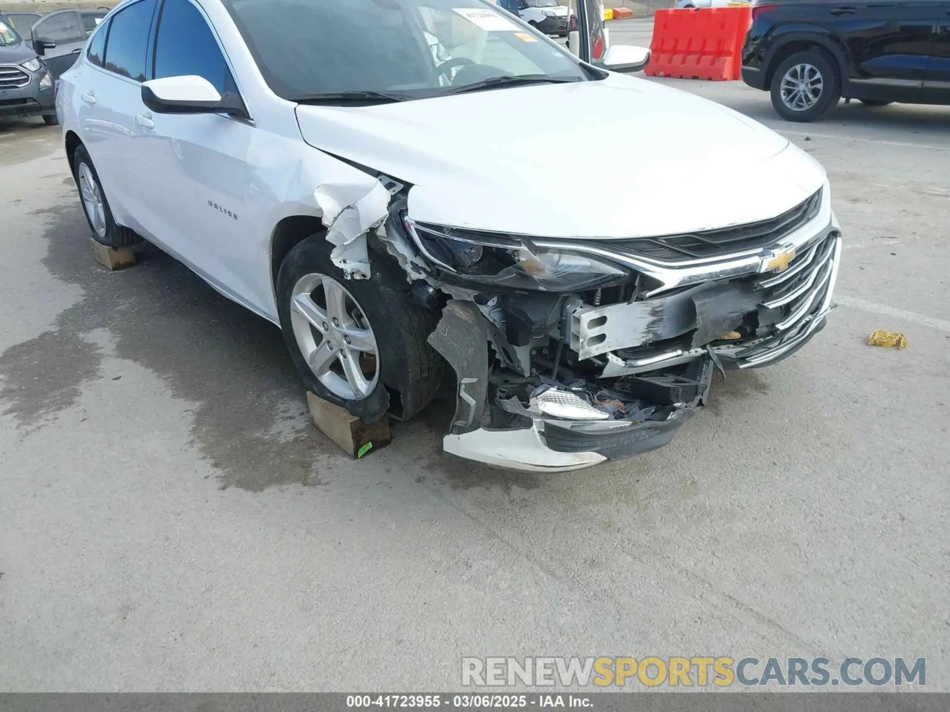 6 Photograph of a damaged car 1G1ZD5ST4NF134992 CHEVROLET MALIBU 2022