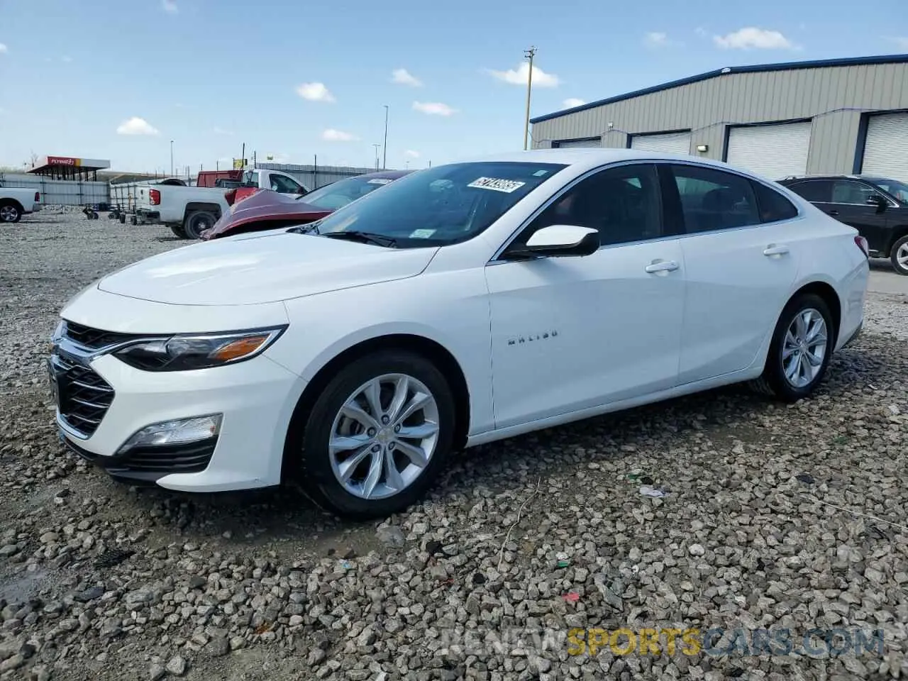 1 Photograph of a damaged car 1G1ZD5ST4NF136211 CHEVROLET MALIBU 2022