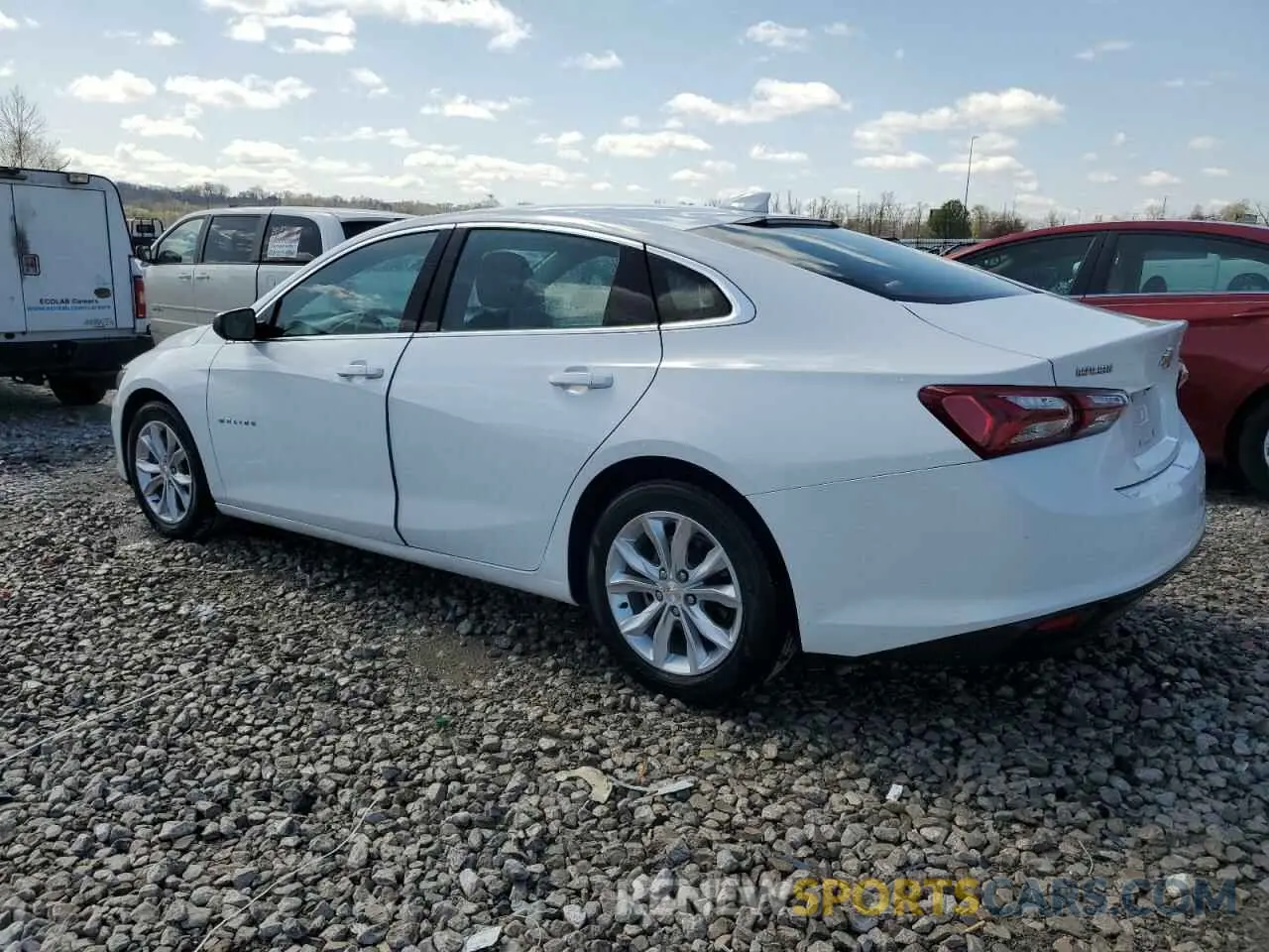 2 Photograph of a damaged car 1G1ZD5ST4NF136211 CHEVROLET MALIBU 2022