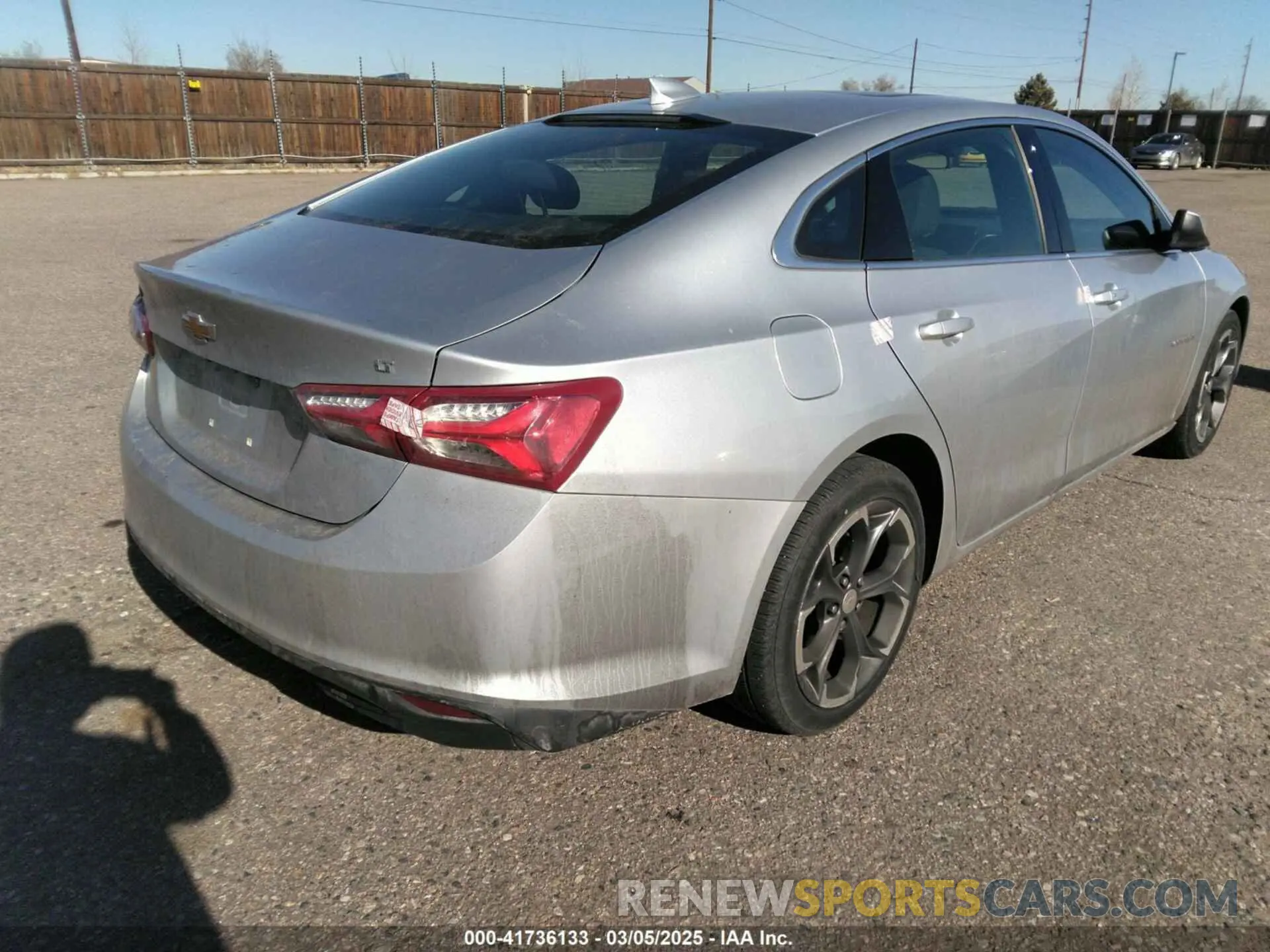 4 Photograph of a damaged car 1G1ZD5ST4NF137939 CHEVROLET MALIBU 2022