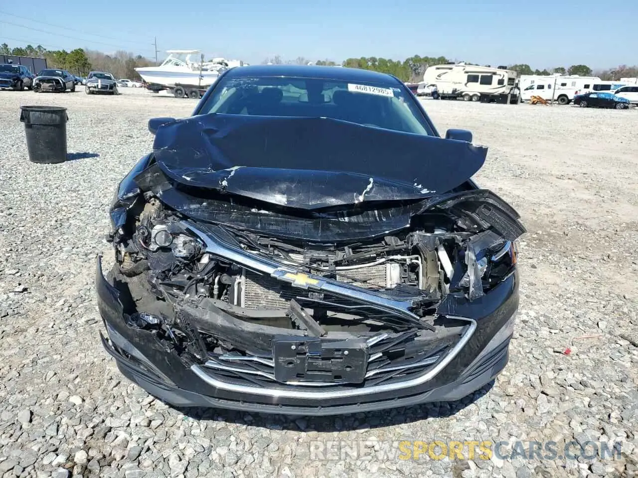 5 Photograph of a damaged car 1G1ZD5ST4NF139514 CHEVROLET MALIBU 2022