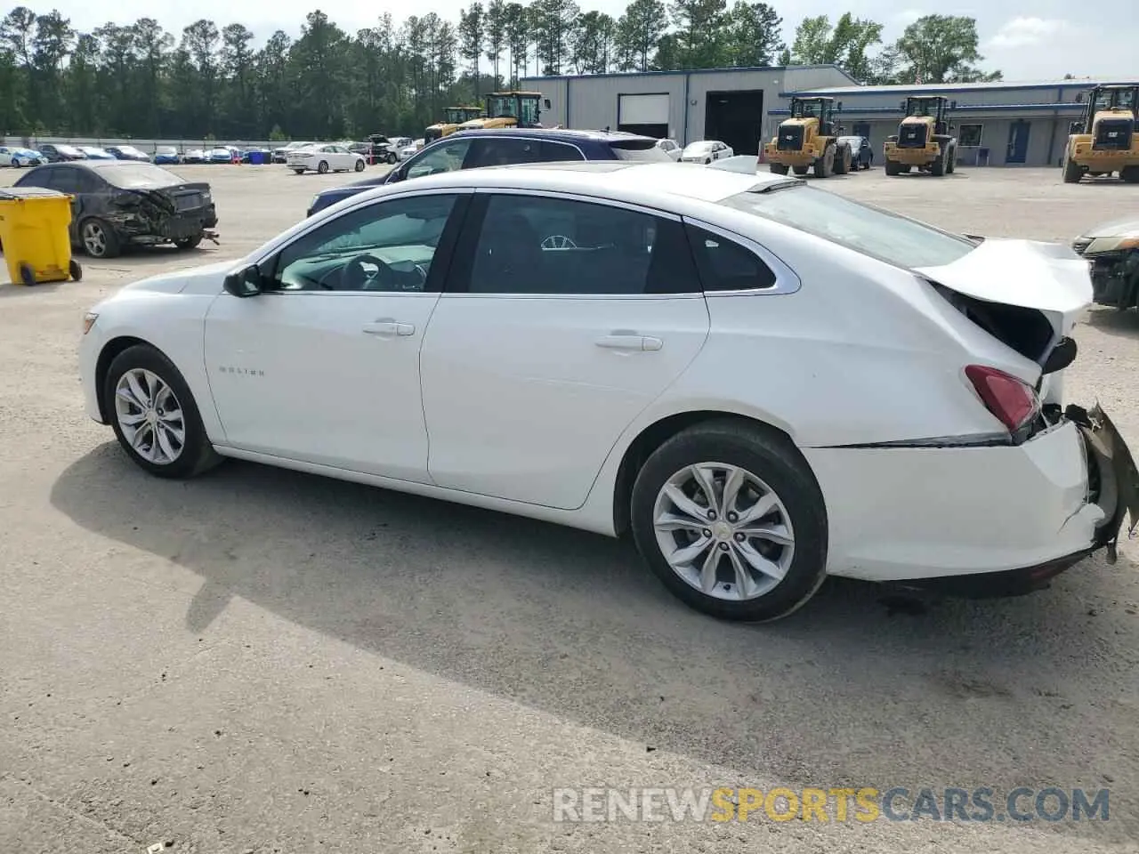 2 Photograph of a damaged car 1G1ZD5ST4NF140274 CHEVROLET MALIBU 2022