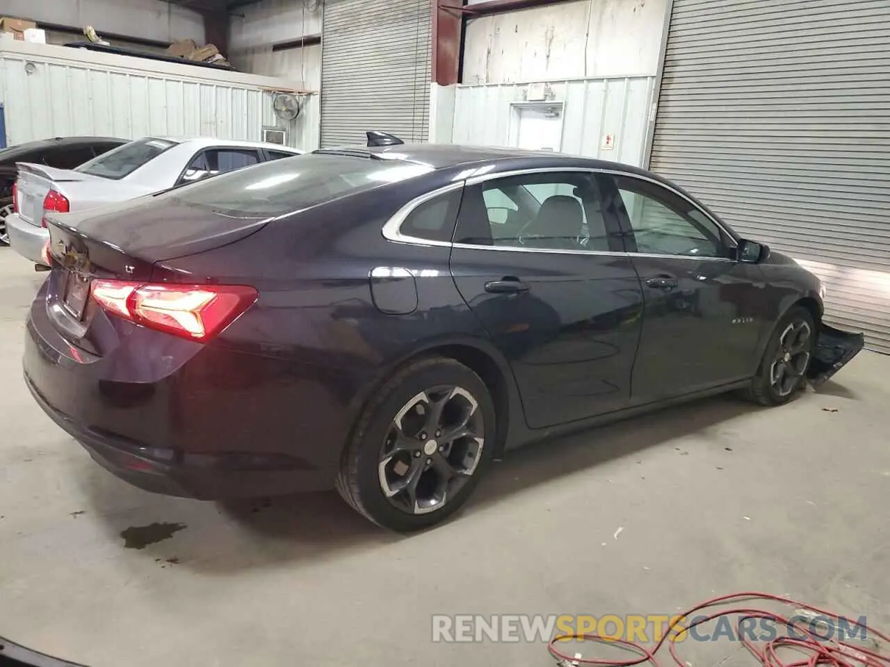 3 Photograph of a damaged car 1G1ZD5ST4NF148603 CHEVROLET MALIBU 2022