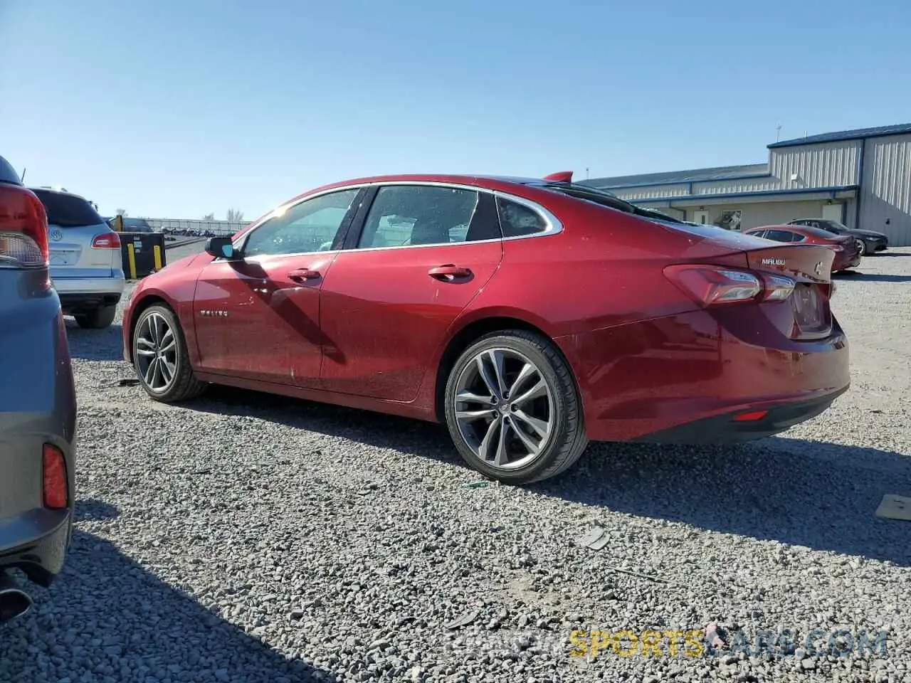 2 Photograph of a damaged car 1G1ZD5ST4NF157088 CHEVROLET MALIBU 2022