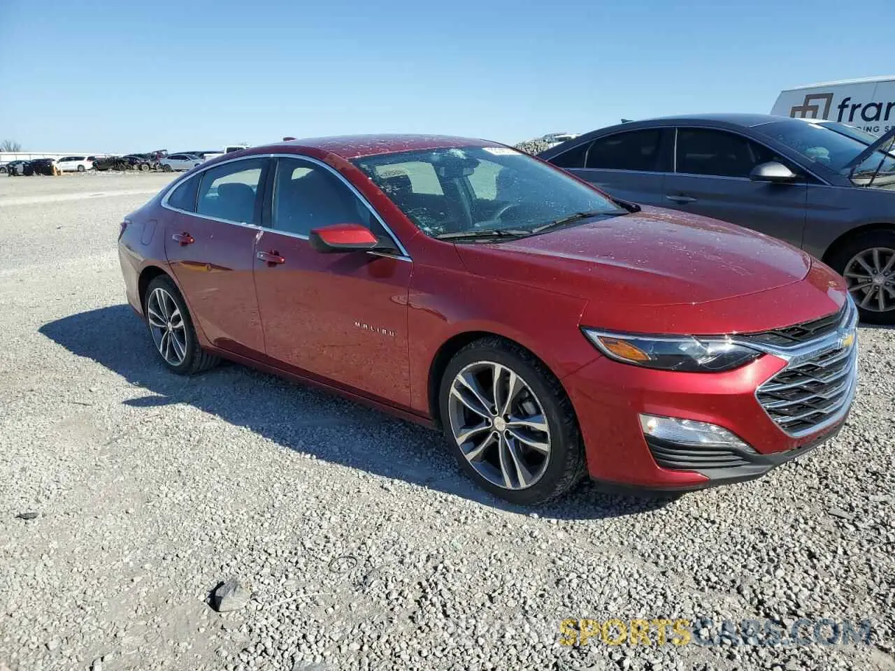 4 Photograph of a damaged car 1G1ZD5ST4NF157088 CHEVROLET MALIBU 2022