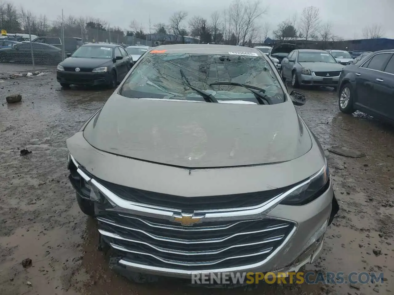 5 Photograph of a damaged car 1G1ZD5ST4NF157642 CHEVROLET MALIBU 2022