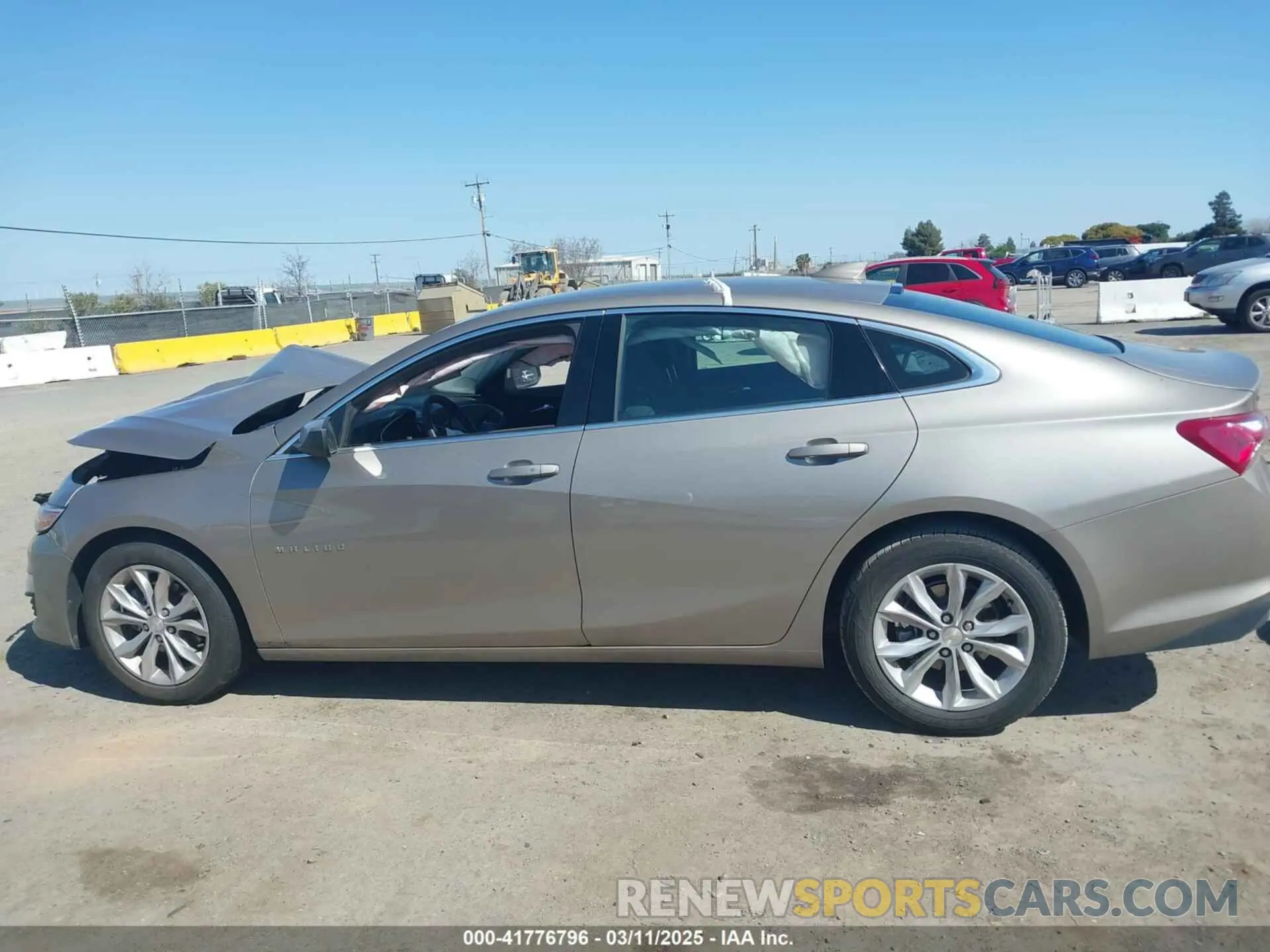 14 Photograph of a damaged car 1G1ZD5ST4NF158578 CHEVROLET MALIBU 2022