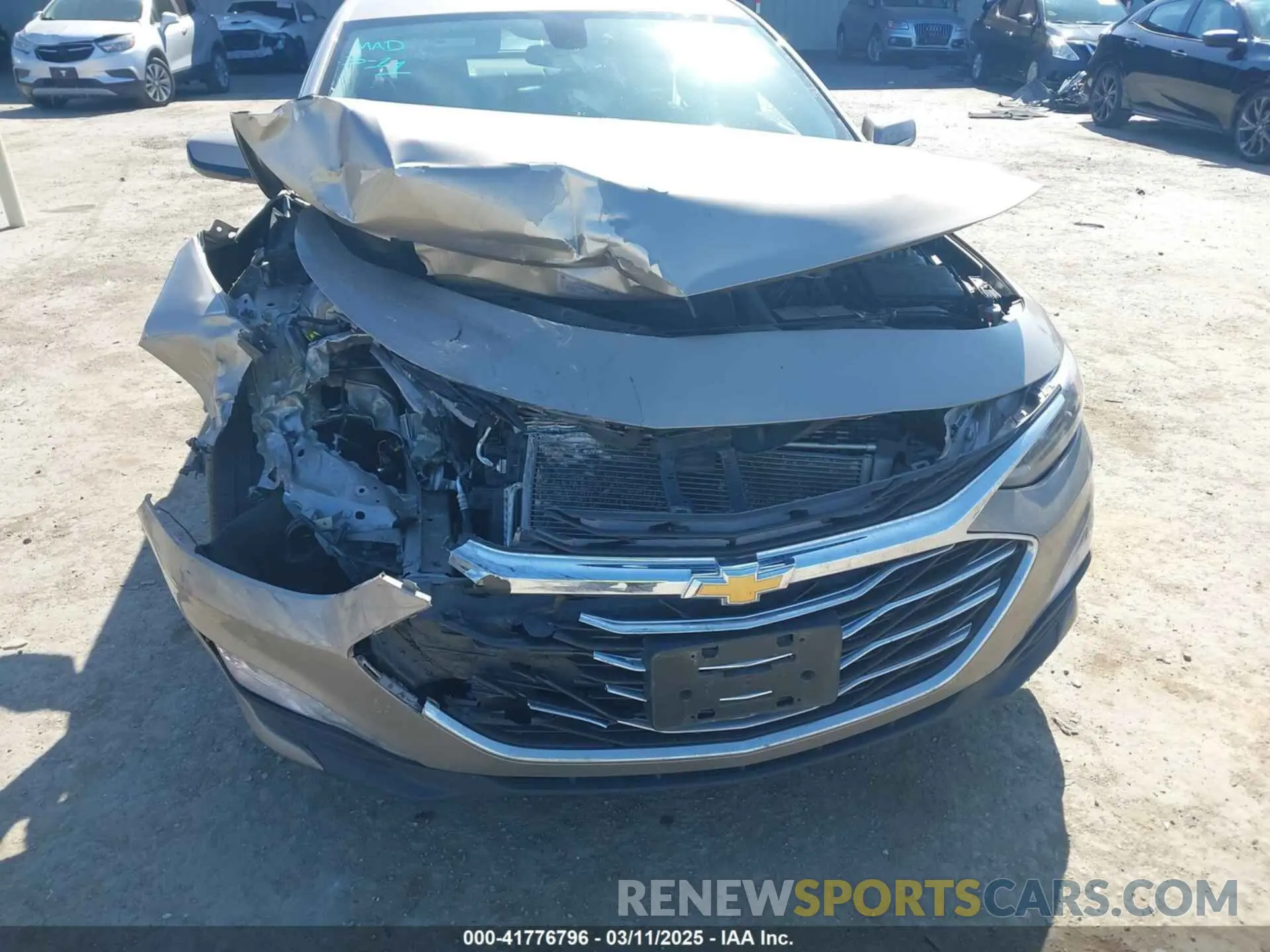6 Photograph of a damaged car 1G1ZD5ST4NF158578 CHEVROLET MALIBU 2022