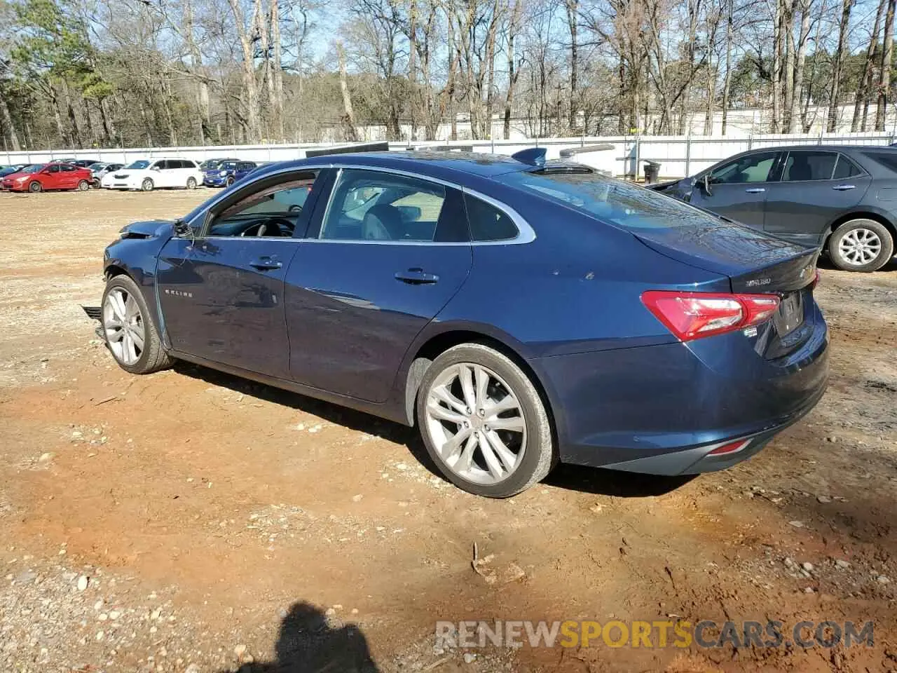 2 Photograph of a damaged car 1G1ZD5ST4NF160704 CHEVROLET MALIBU 2022