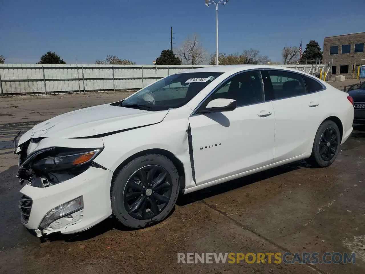 1 Photograph of a damaged car 1G1ZD5ST4NF166261 CHEVROLET MALIBU 2022