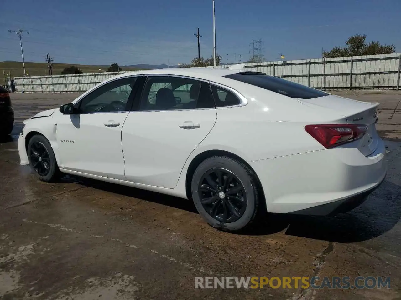 2 Photograph of a damaged car 1G1ZD5ST4NF166261 CHEVROLET MALIBU 2022