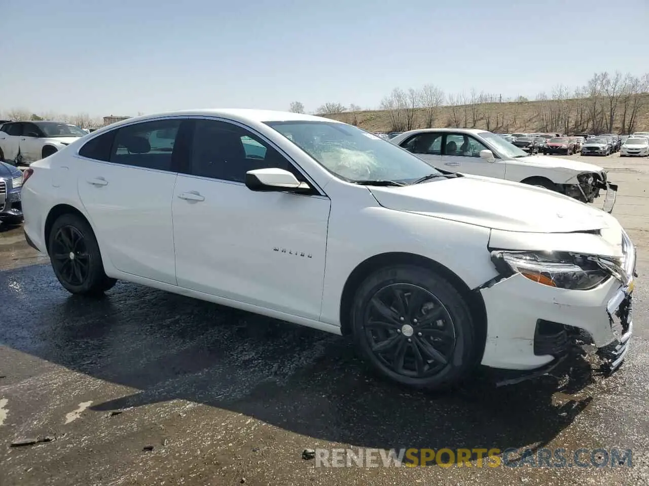 4 Photograph of a damaged car 1G1ZD5ST4NF166261 CHEVROLET MALIBU 2022
