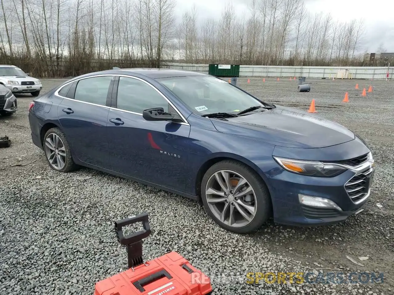 4 Photograph of a damaged car 1G1ZD5ST4NF174604 CHEVROLET MALIBU 2022