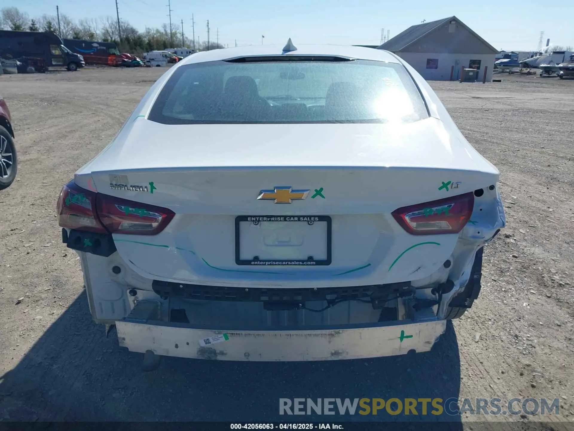 17 Photograph of a damaged car 1G1ZD5ST4NF176465 CHEVROLET MALIBU 2022