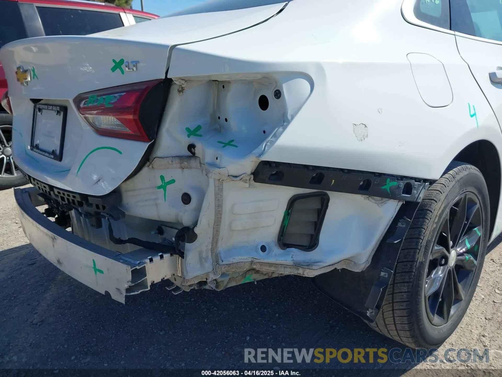 6 Photograph of a damaged car 1G1ZD5ST4NF176465 CHEVROLET MALIBU 2022