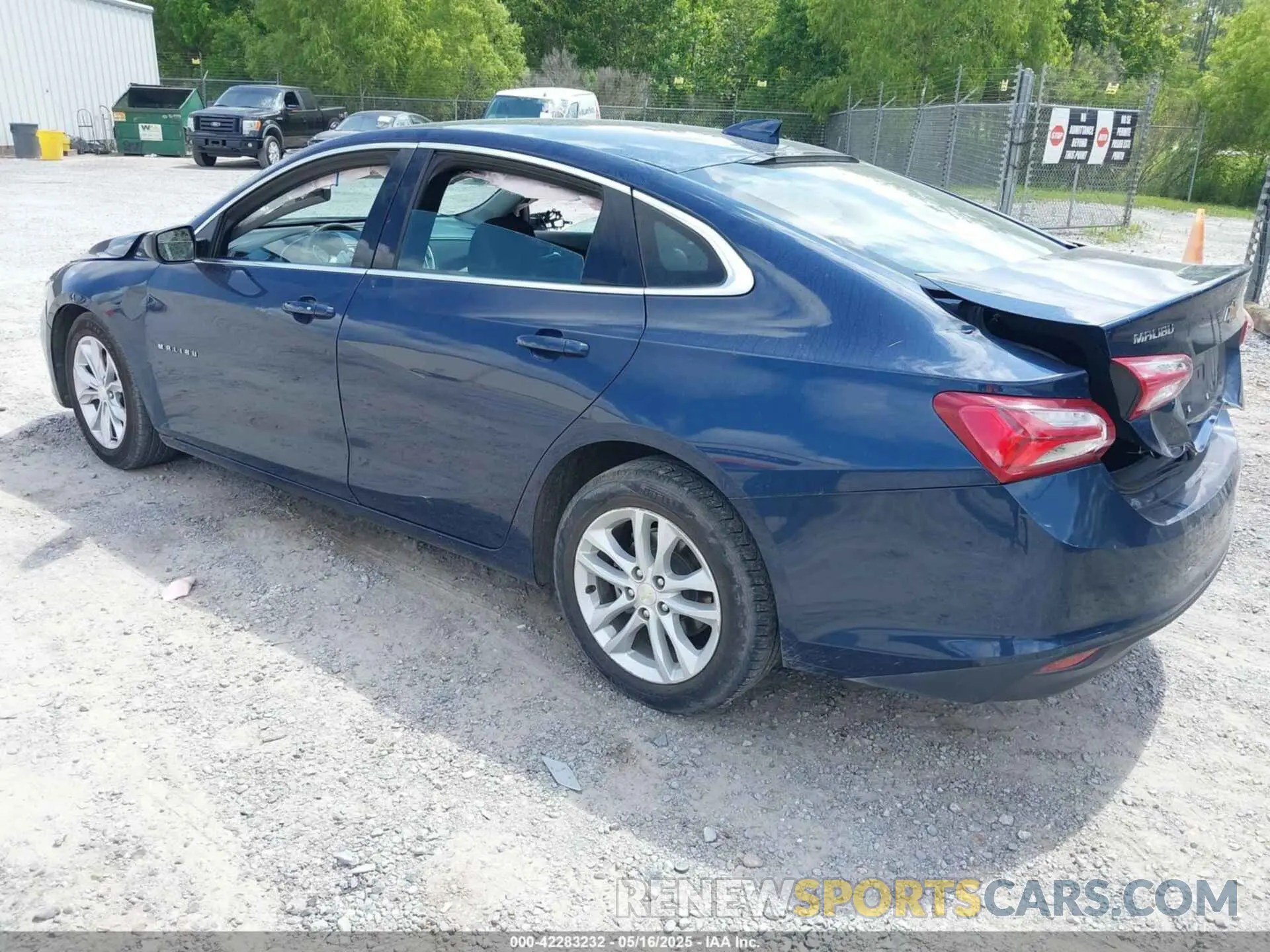 3 Photograph of a damaged car 1G1ZD5ST4NF180239 CHEVROLET MALIBU 2022