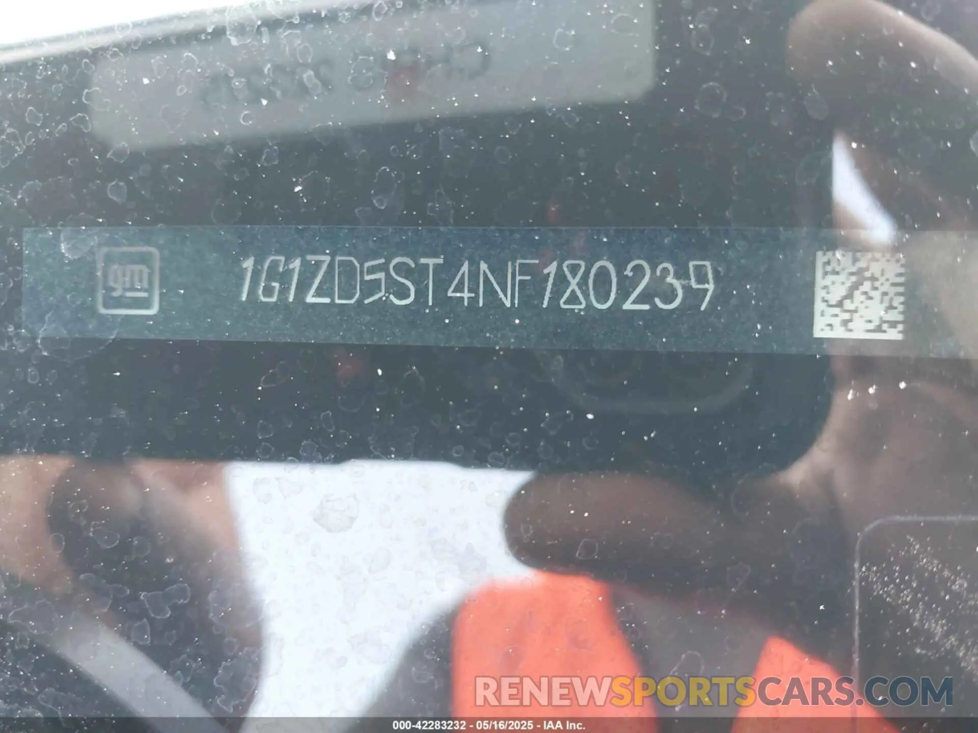 9 Photograph of a damaged car 1G1ZD5ST4NF180239 CHEVROLET MALIBU 2022