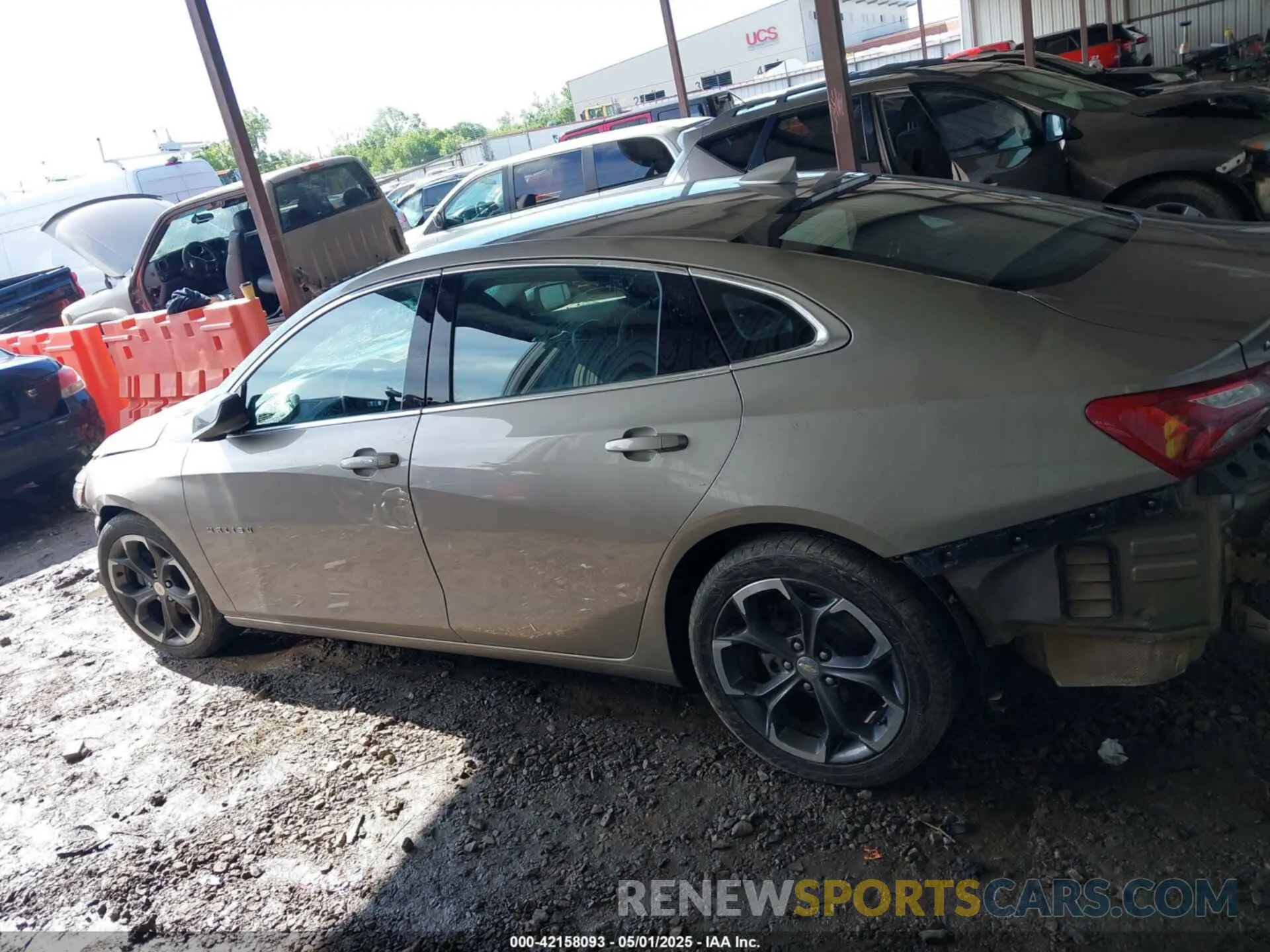 15 Photograph of a damaged car 1G1ZD5ST4NF181407 CHEVROLET MALIBU 2022