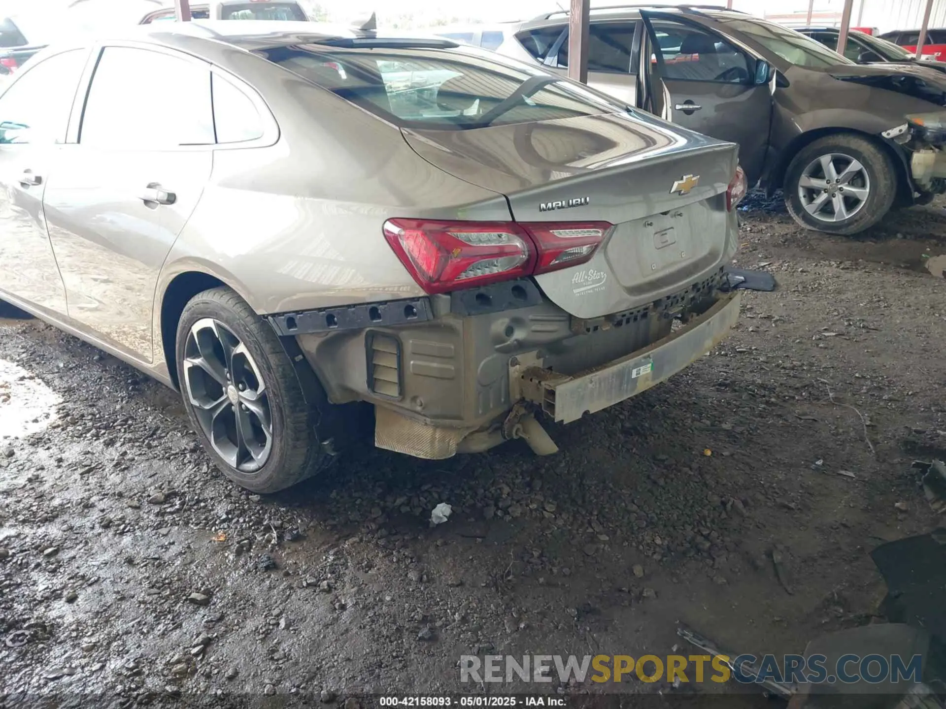 6 Photograph of a damaged car 1G1ZD5ST4NF181407 CHEVROLET MALIBU 2022