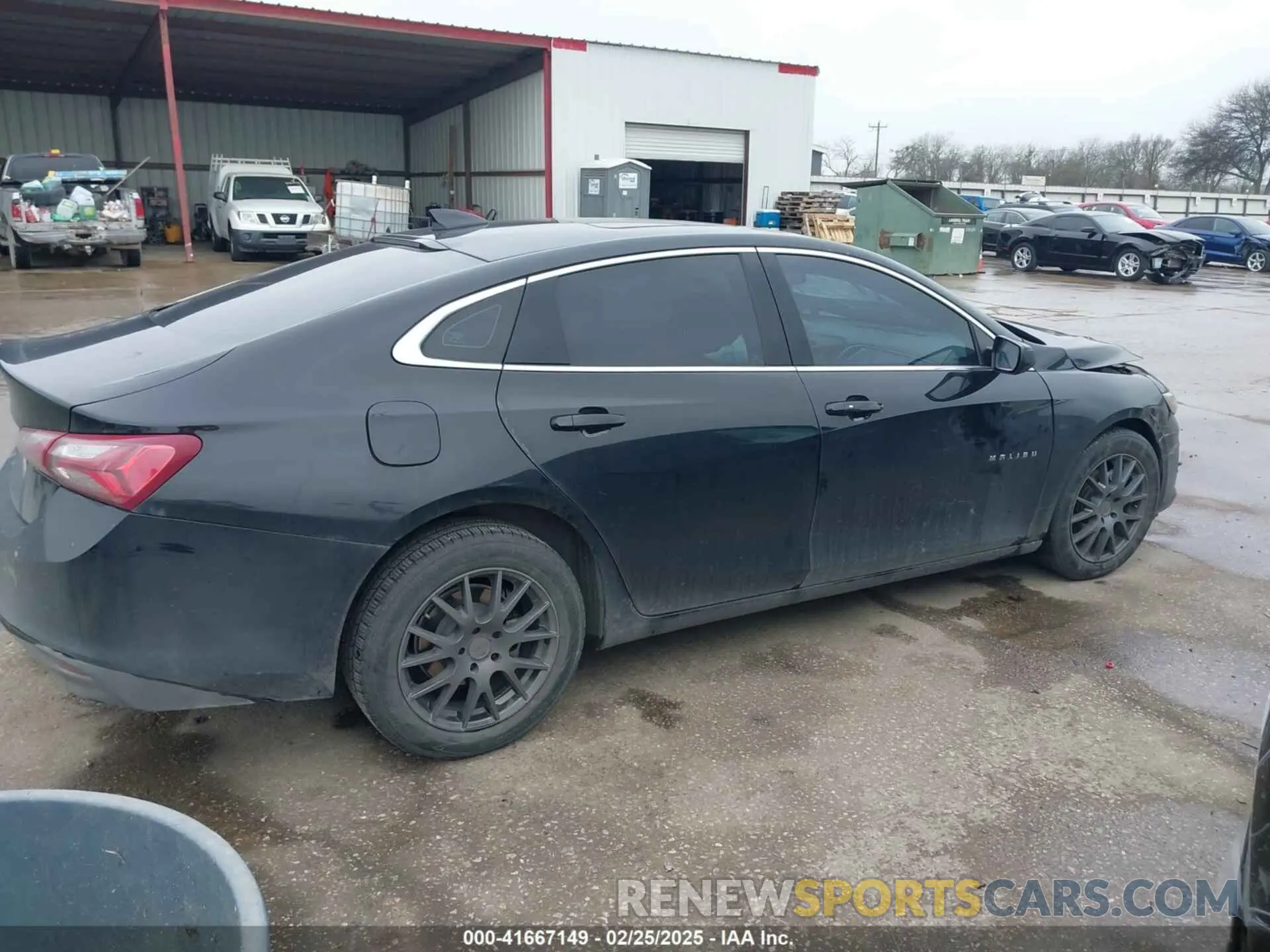 13 Photograph of a damaged car 1G1ZD5ST4NF202322 CHEVROLET MALIBU 2022