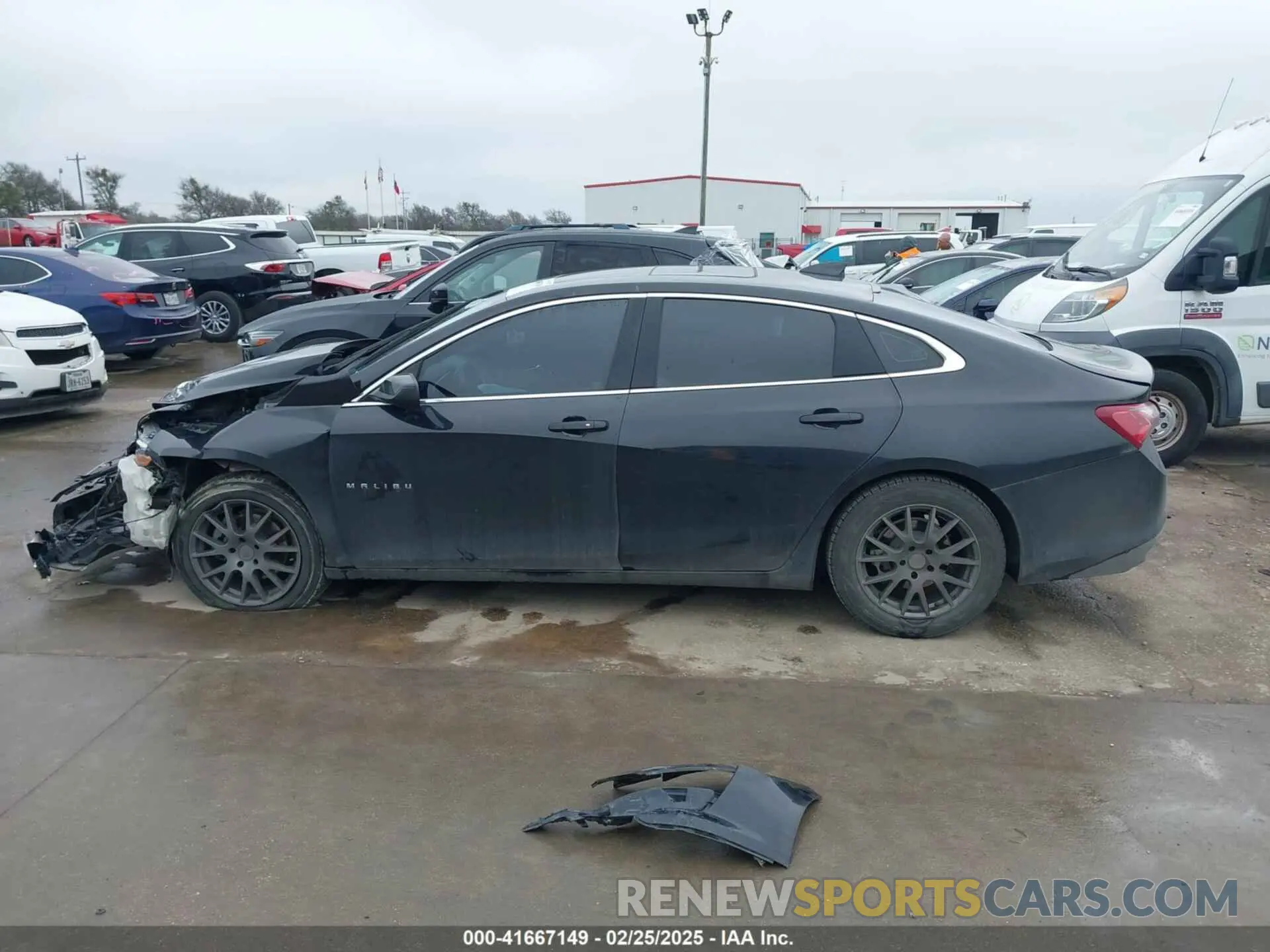 14 Photograph of a damaged car 1G1ZD5ST4NF202322 CHEVROLET MALIBU 2022
