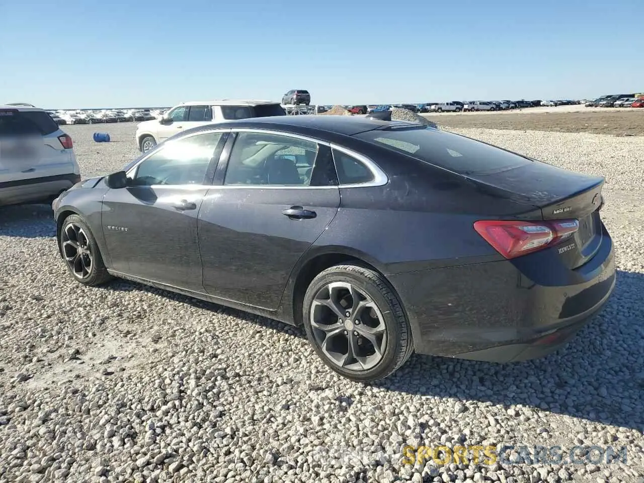 2 Photograph of a damaged car 1G1ZD5ST4NF205866 CHEVROLET MALIBU 2022