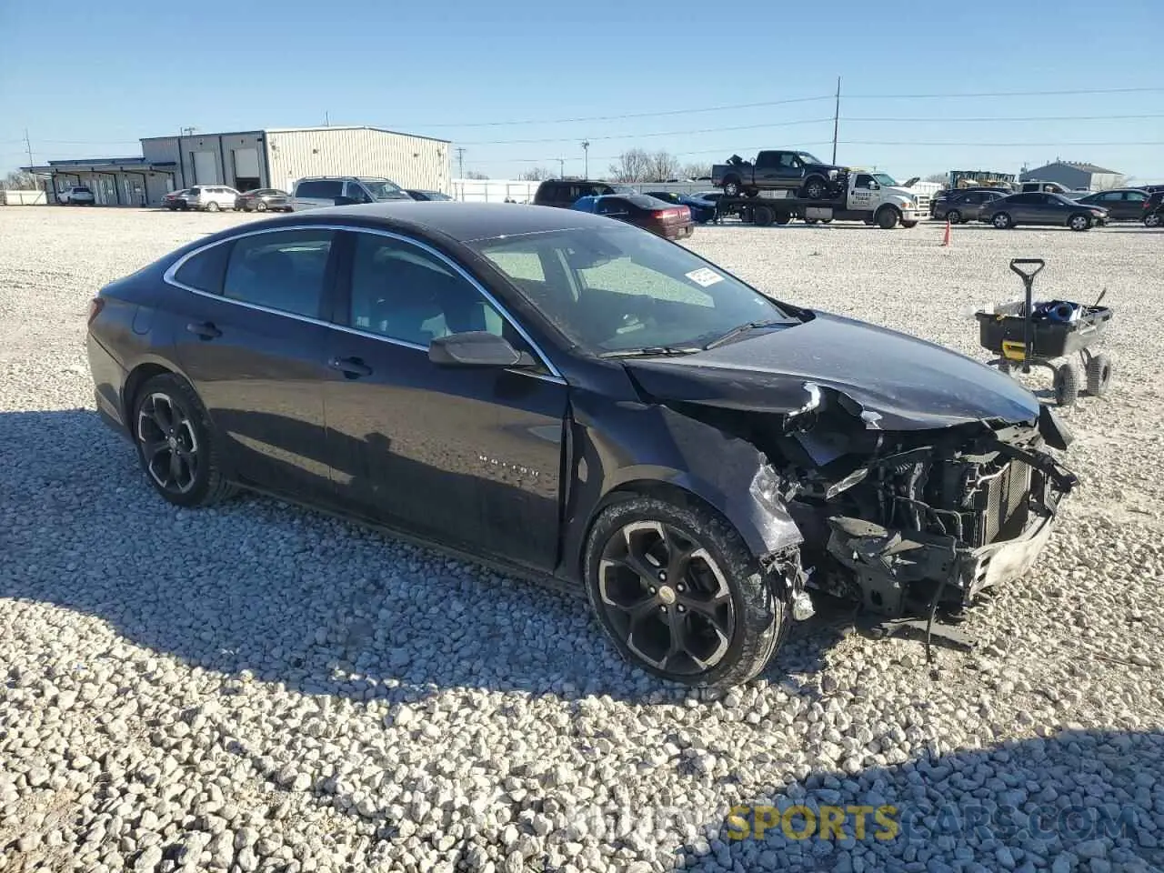 4 Photograph of a damaged car 1G1ZD5ST4NF205866 CHEVROLET MALIBU 2022