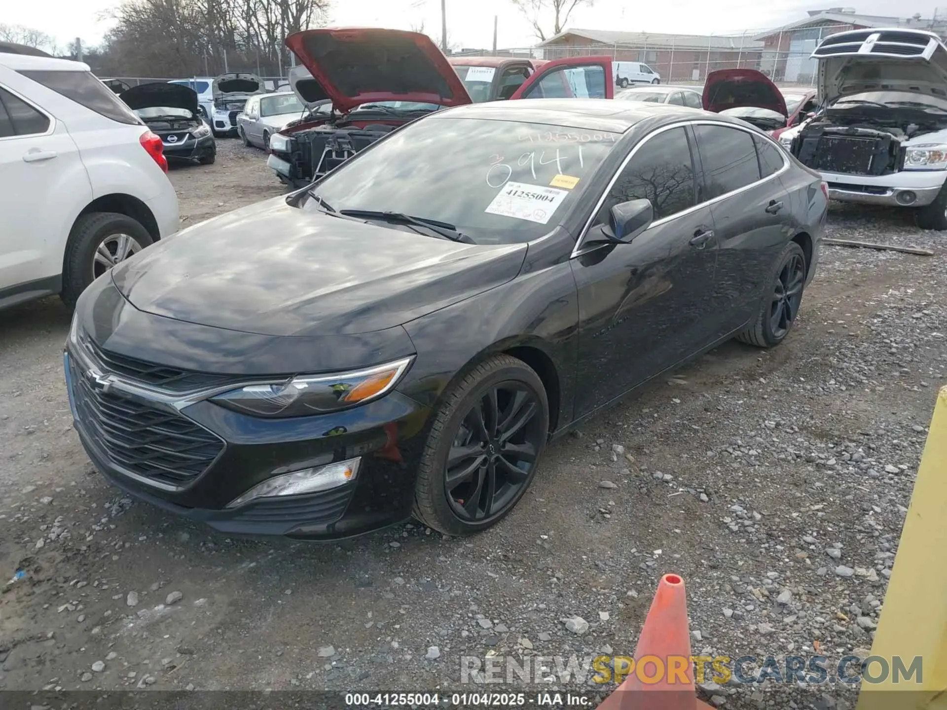 2 Photograph of a damaged car 1G1ZD5ST5NF120941 CHEVROLET MALIBU 2022