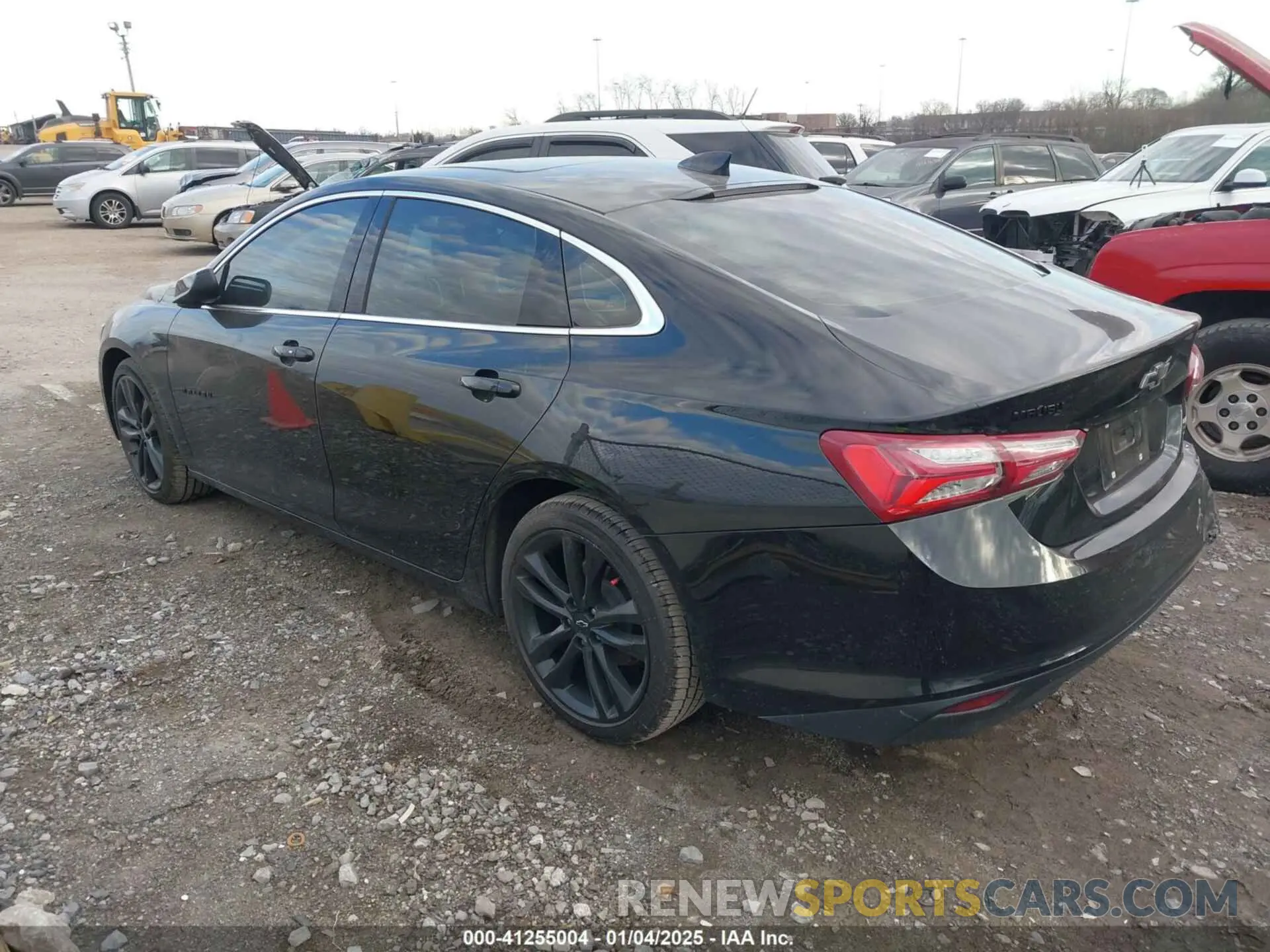 3 Photograph of a damaged car 1G1ZD5ST5NF120941 CHEVROLET MALIBU 2022