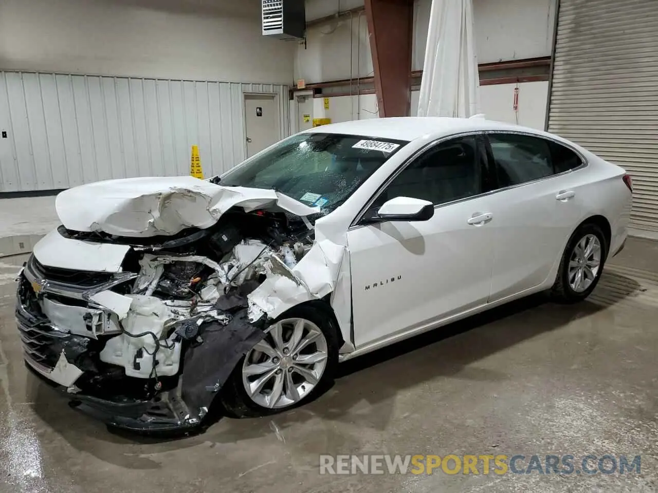 1 Photograph of a damaged car 1G1ZD5ST5NF122513 CHEVROLET MALIBU 2022