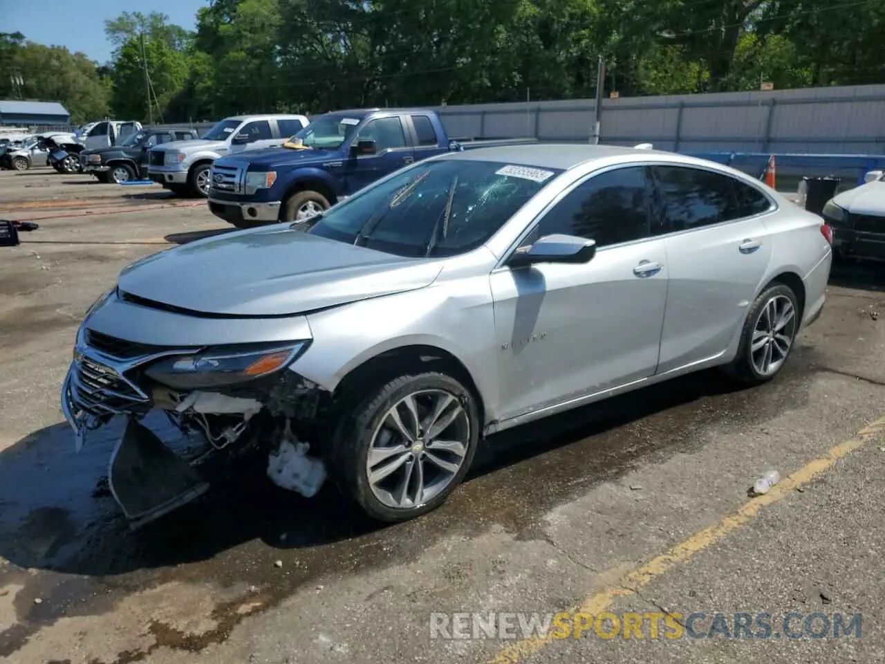 1 Photograph of a damaged car 1G1ZD5ST5NF125721 CHEVROLET MALIBU 2022