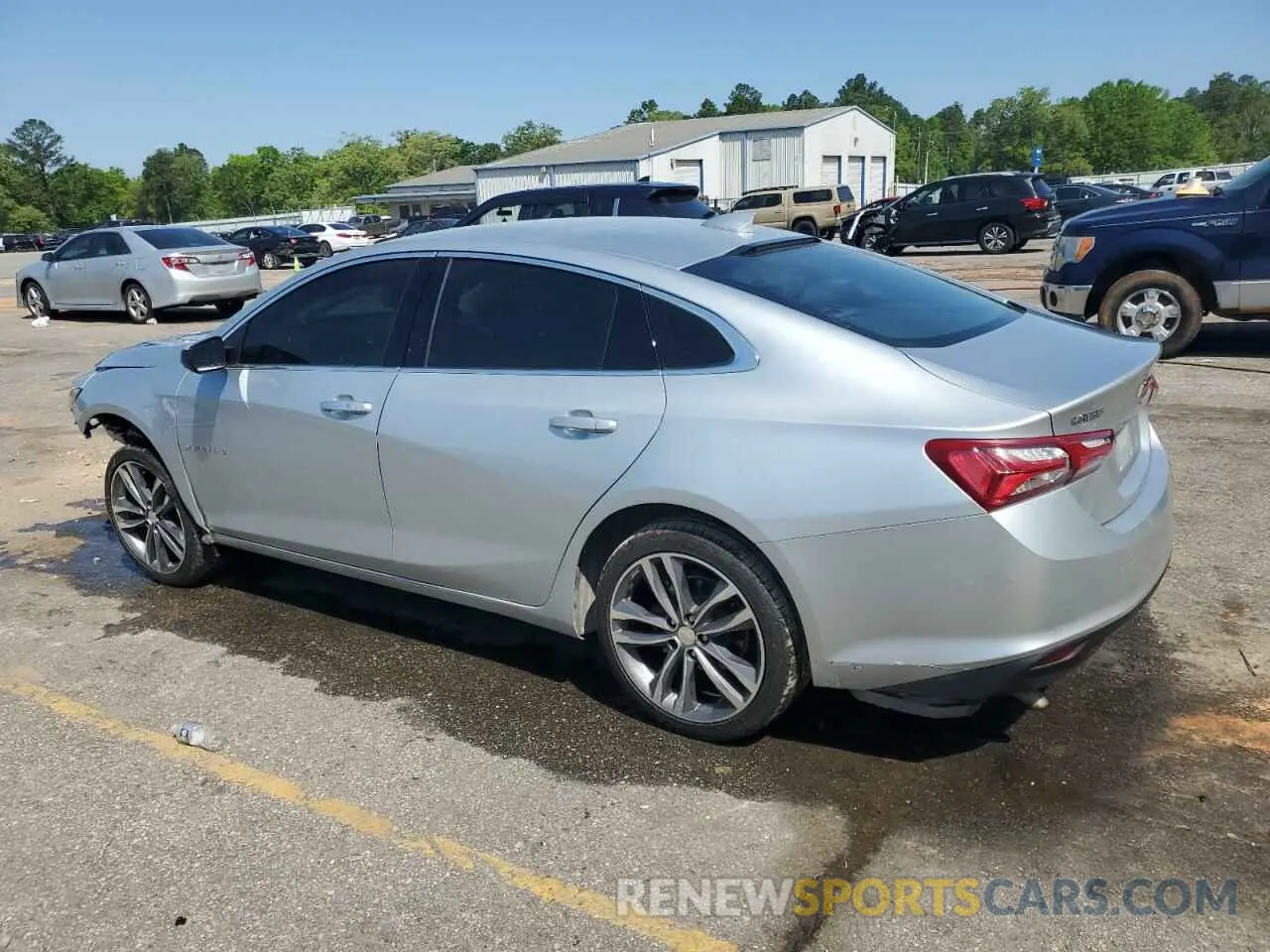 2 Photograph of a damaged car 1G1ZD5ST5NF125721 CHEVROLET MALIBU 2022