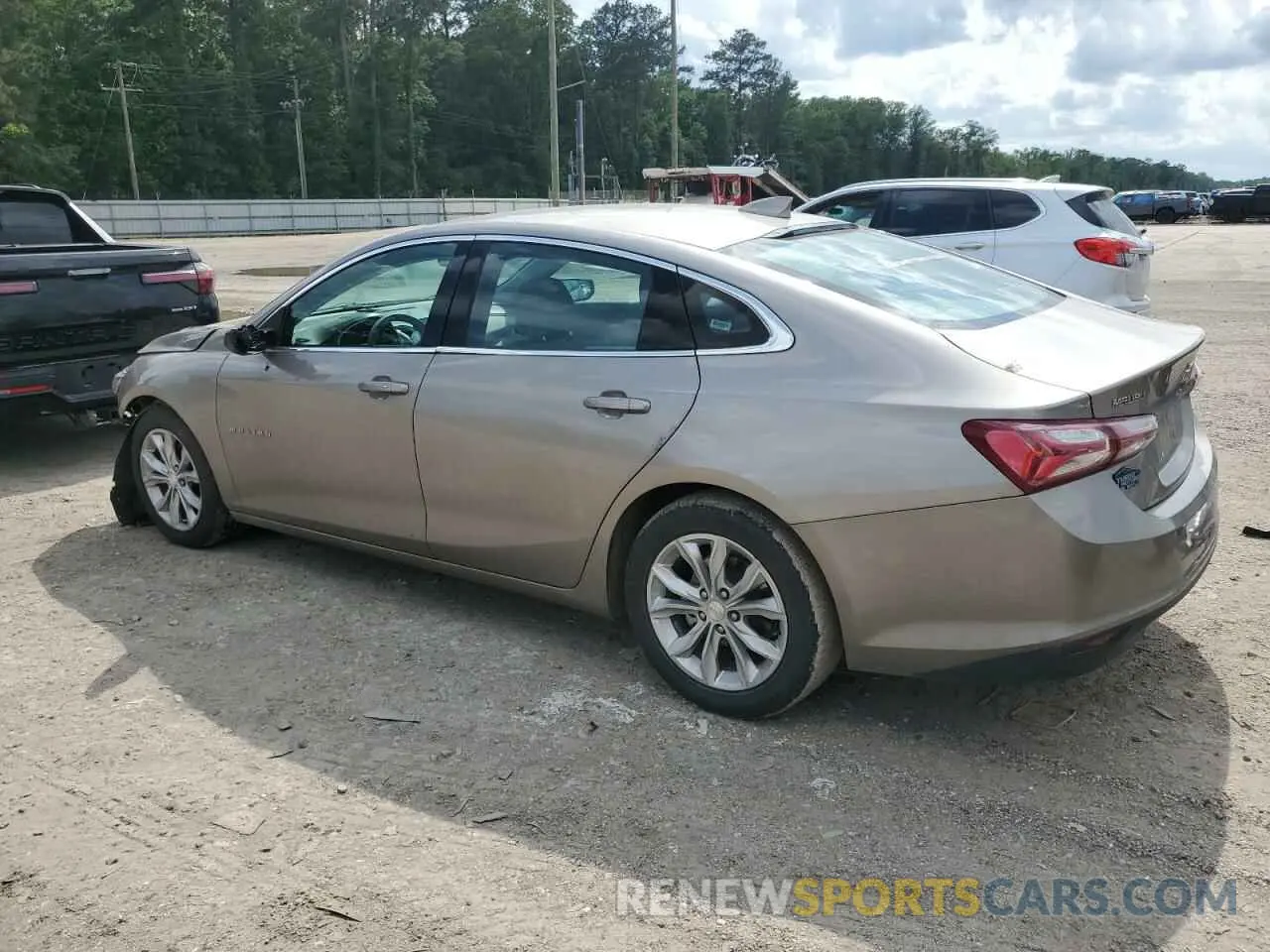2 Photograph of a damaged car 1G1ZD5ST5NF127596 CHEVROLET MALIBU 2022