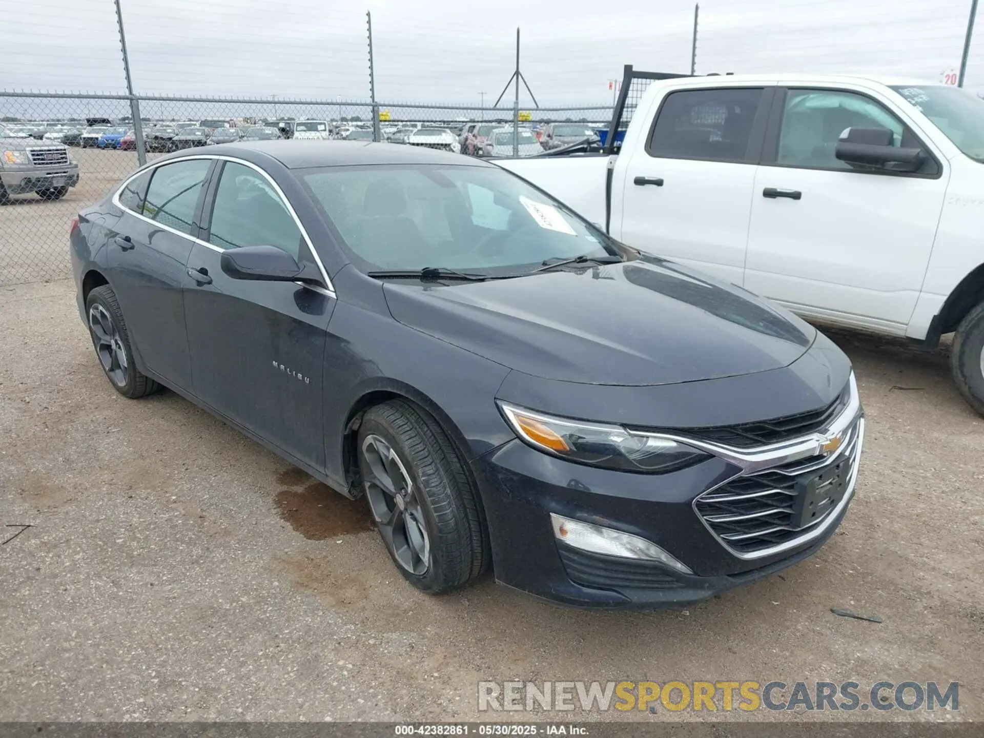 1 Photograph of a damaged car 1G1ZD5ST5NF130109 CHEVROLET MALIBU 2022