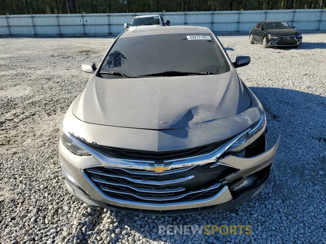 5 Photograph of a damaged car 1G1ZD5ST5NF137450 CHEVROLET MALIBU 2022