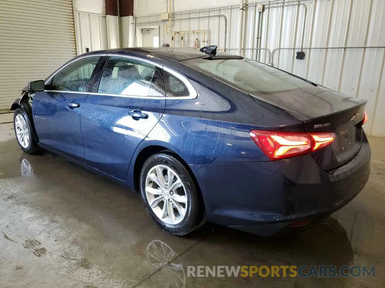 2 Photograph of a damaged car 1G1ZD5ST5NF139652 CHEVROLET MALIBU 2022