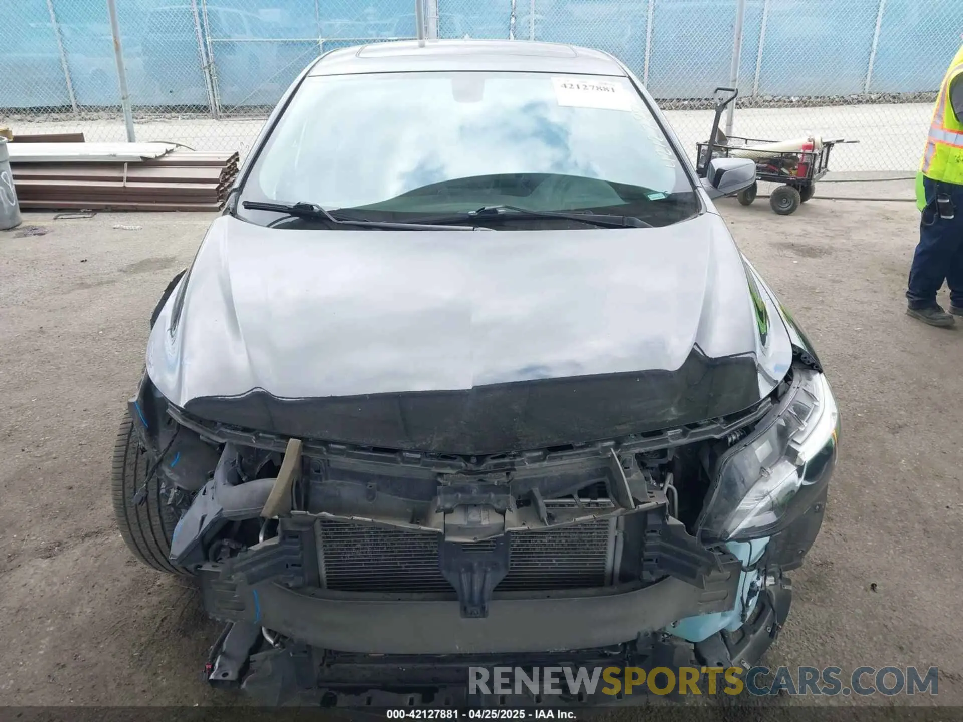 13 Photograph of a damaged car 1G1ZD5ST5NF139733 CHEVROLET MALIBU 2022