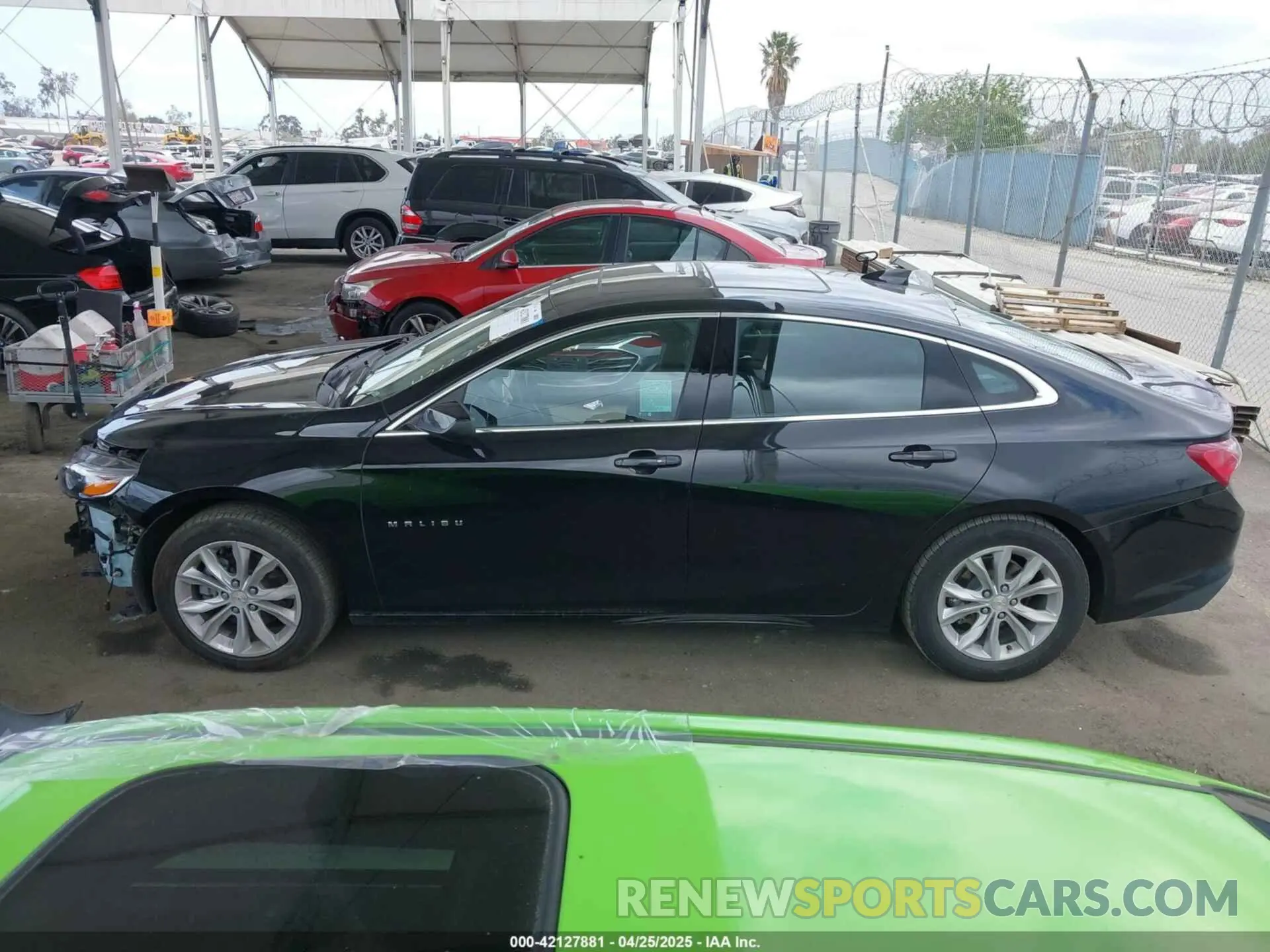 15 Photograph of a damaged car 1G1ZD5ST5NF139733 CHEVROLET MALIBU 2022
