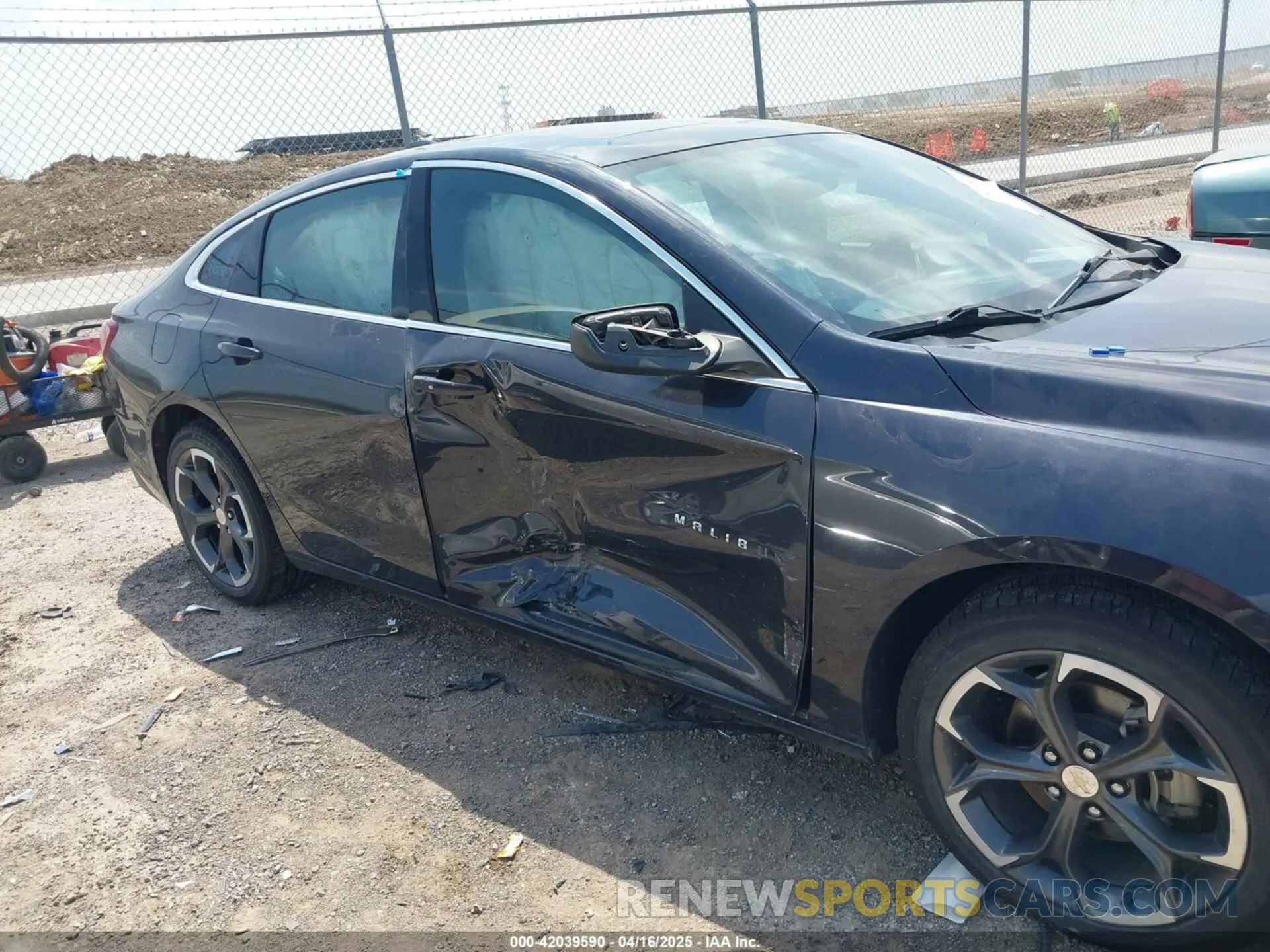 13 Photograph of a damaged car 1G1ZD5ST5NF140378 CHEVROLET MALIBU 2022