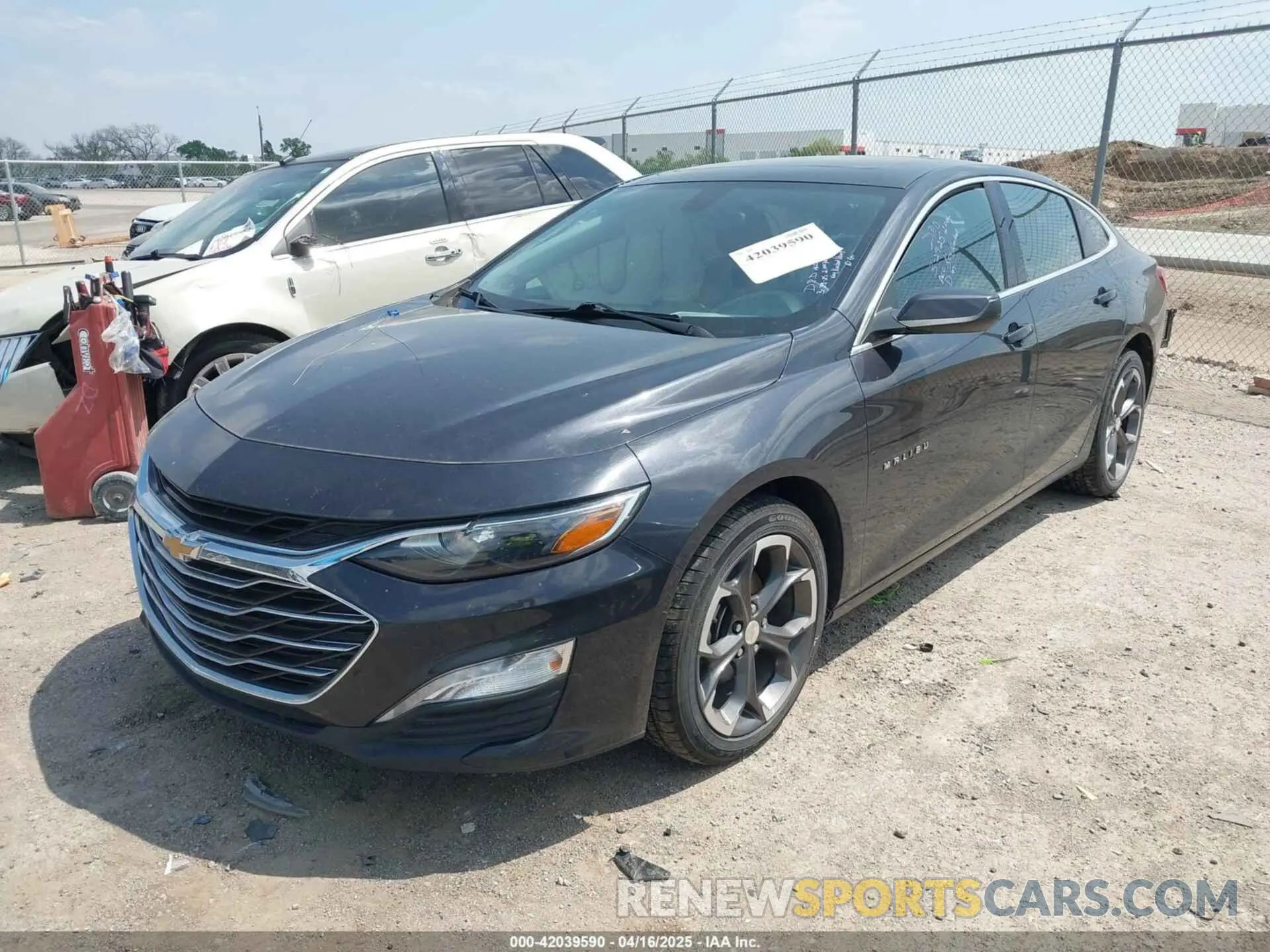 2 Photograph of a damaged car 1G1ZD5ST5NF140378 CHEVROLET MALIBU 2022
